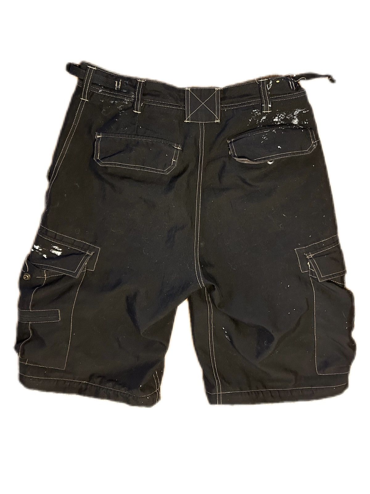 Urban Pipeline × Vintage Vintage Paint Splatter Cargo Shorts Size US 32 / EU 48 - 2 Thumbnail