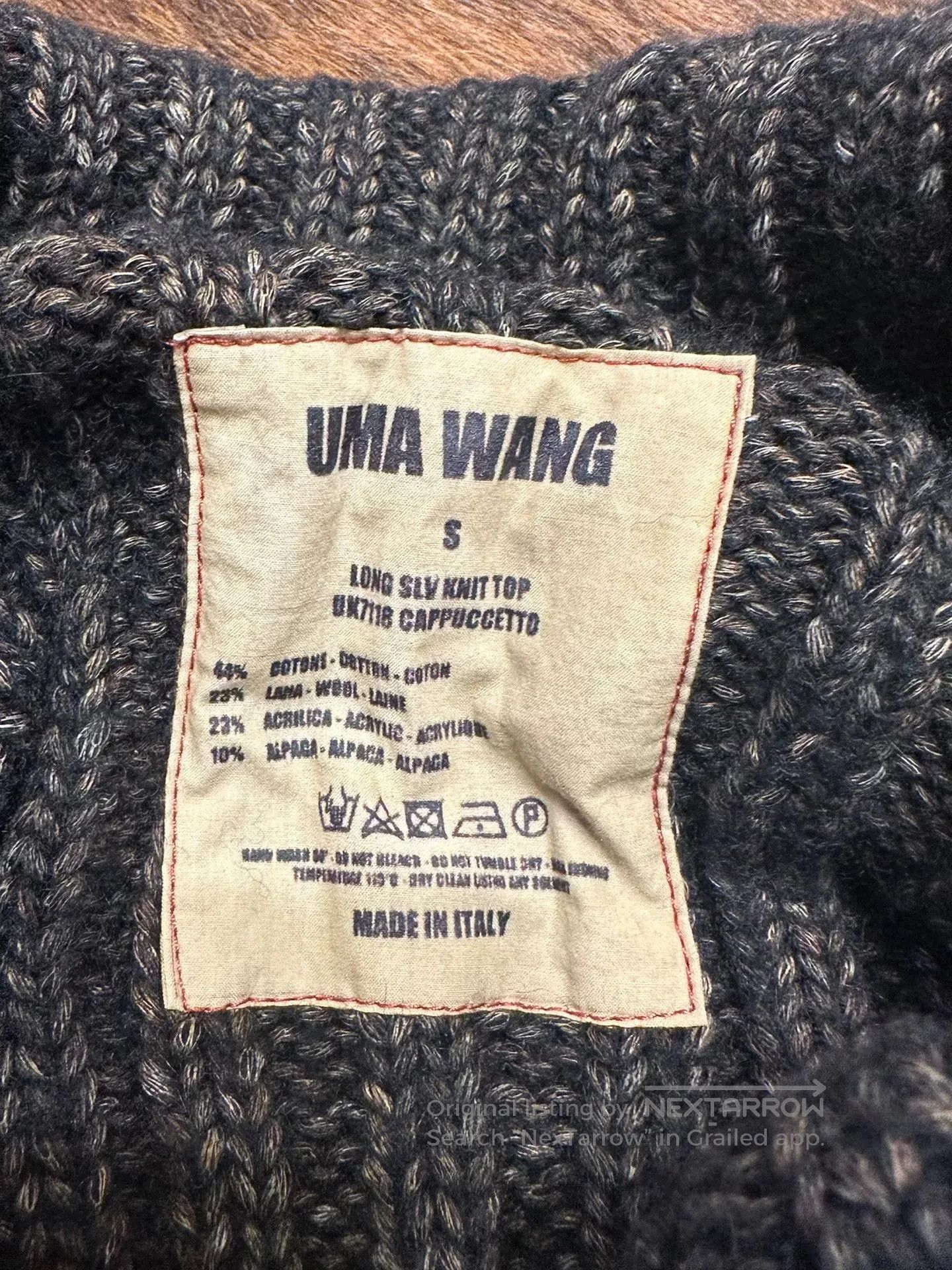 Japanese Brand UMA WANG Long Sweater Dress. Size S / US 4 / IT 40 - 5 Thumbnail