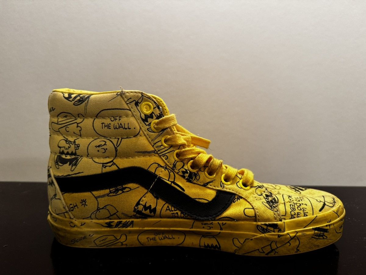 Peanuts × Vans Vans x Peanuts Sk8-Hi ‘Charlie Brown Maize’ Size US 7 / EU 40 - 5 Thumbnail