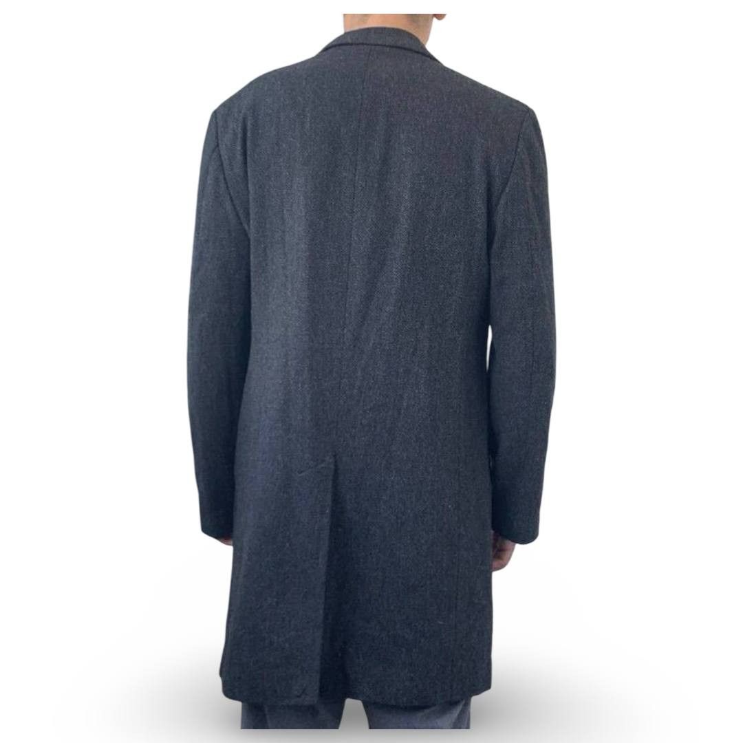 Vintage VTG Herringbone tweed coat #976 Size US M / EU 48-50 / 2 - 4 Thumbnail