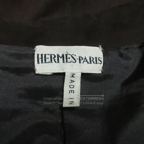 Hermes Hermes Sheepskin suede shirt jacket Size M / US 6-8 / IT 42-44 - 4 Thumbnail