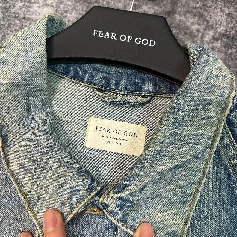 Fear of God Fear of God 4th Blue Denim Jacket. Size US S / EU 44-46 / 1 - 3 Thumbnail