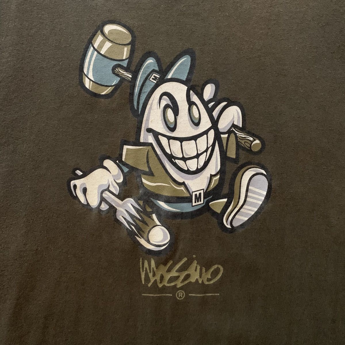 Mossimo × Vintage 90s Vintage Rare Mossimo Breaking Down Walls Tee Size US L / EU 52-54 / 3 - 2 Thumbnail