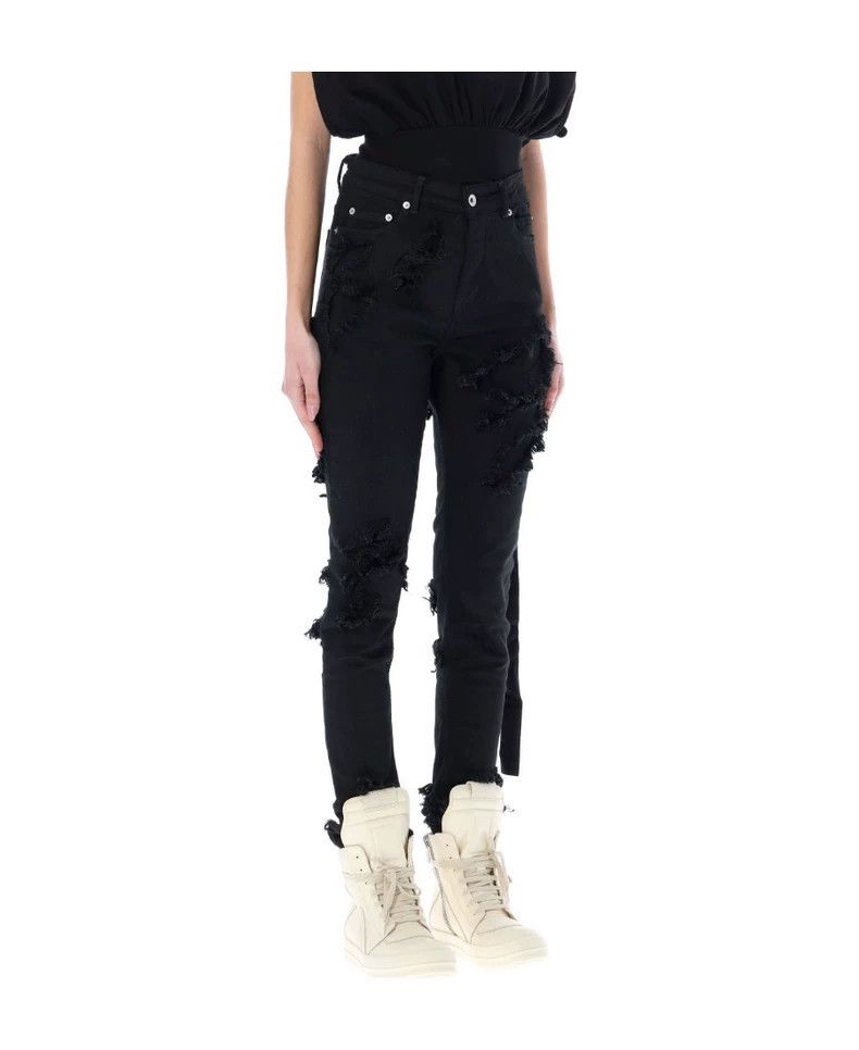 Rick Owens Rick Owens Detroit Slim Break Stretch Jeans Size 27" / US 4 / IT 40 - 6 Thumbnail