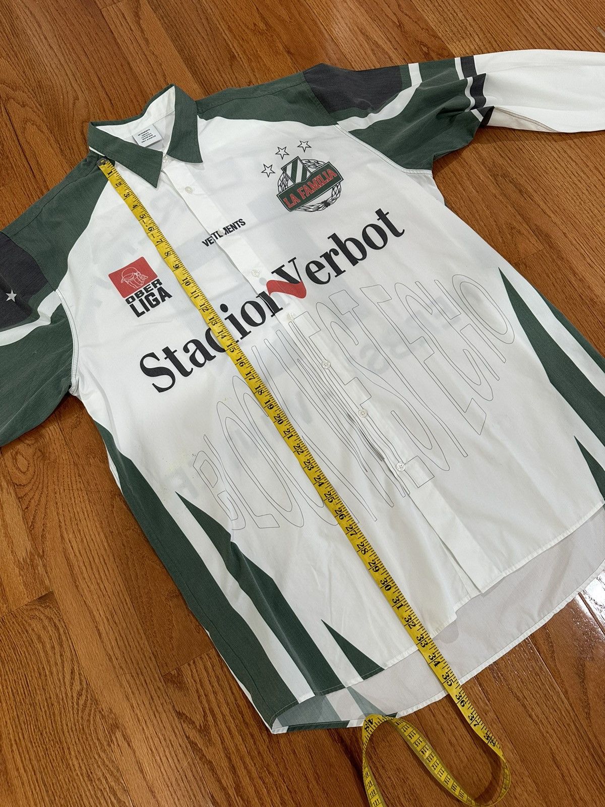 Vetements **GRAIL** Vetements Football Jersey Button Up Size US L / EU 52-54 / 3 - 12 Thumbnail