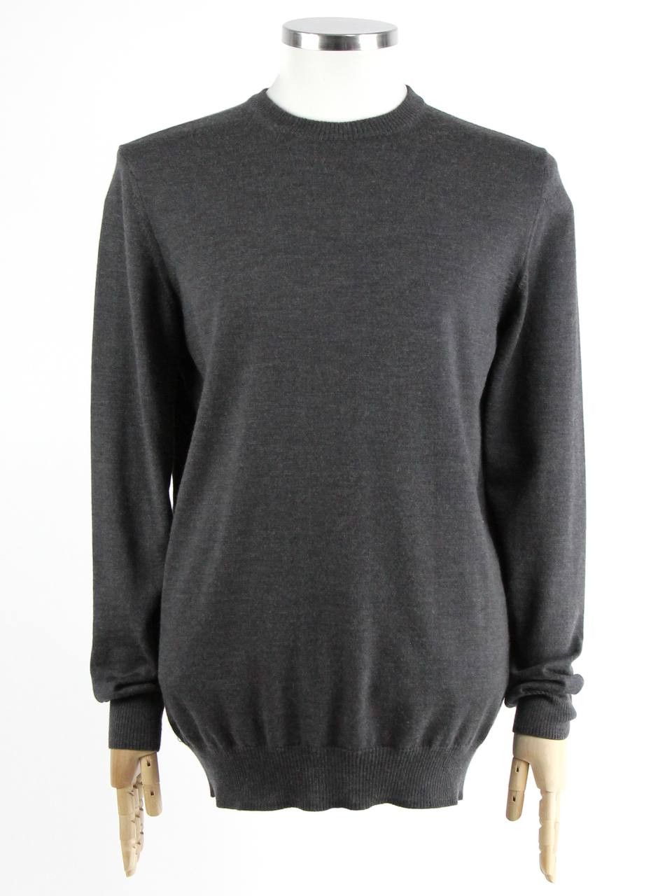 Asket ASKET Gray woolen jumper Size US XL / EU 56 / 4 - 1 Thumbnail