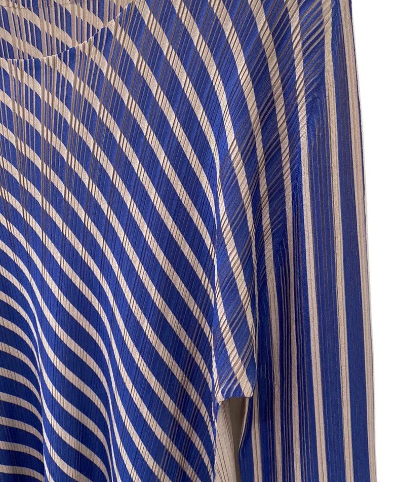 Issey Miyake Issey Miyake size:3 Blue and purple twill two-color pleate Size XS / US 0-2 / IT 36-38 - 4 Thumbnail