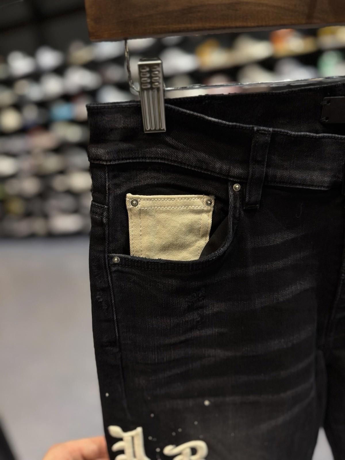 Amiri Size 32 - Amiri Wes Lang Patch Jeans 100% Authentic NEW Size US 32 / EU 48 - 9 Thumbnail