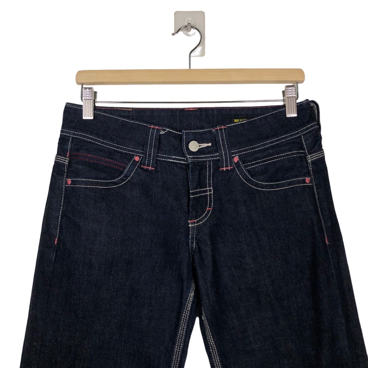 Japanese Brand 🔥Straight Cut Denim Jeans Beams Boy Japan Size US 30 / EU 46 - 2 Thumbnail