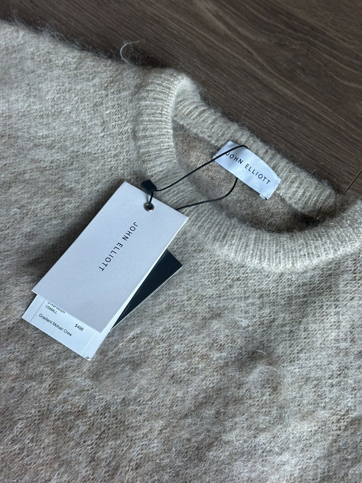 John Elliott John Elliott Gradient Mohair Crewneck Small Size US S / EU 44-46 / 1 - 2 Thumbnail