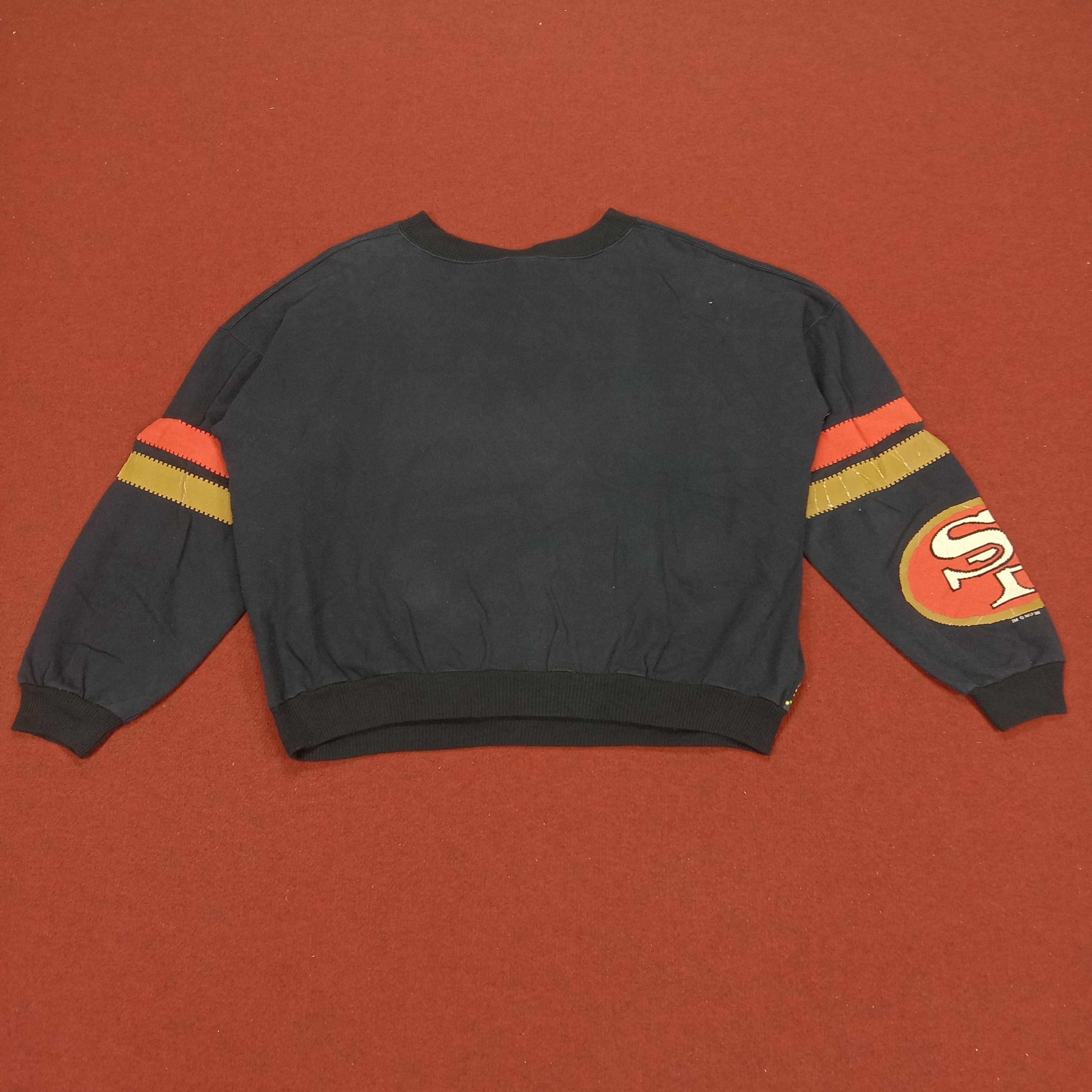 NFL × Vintage San Francisco 49ers NFL Sports Big Print Vintage Sweatshirt Size US L / EU 52-54 / 3 - 4 Thumbnail