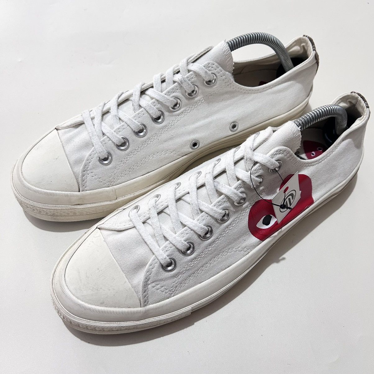 Converse Comme des Garçons x Converse Chuck 70 Ox 'Play' 150207C Size US 10 / EU 43 - 3 Thumbnail