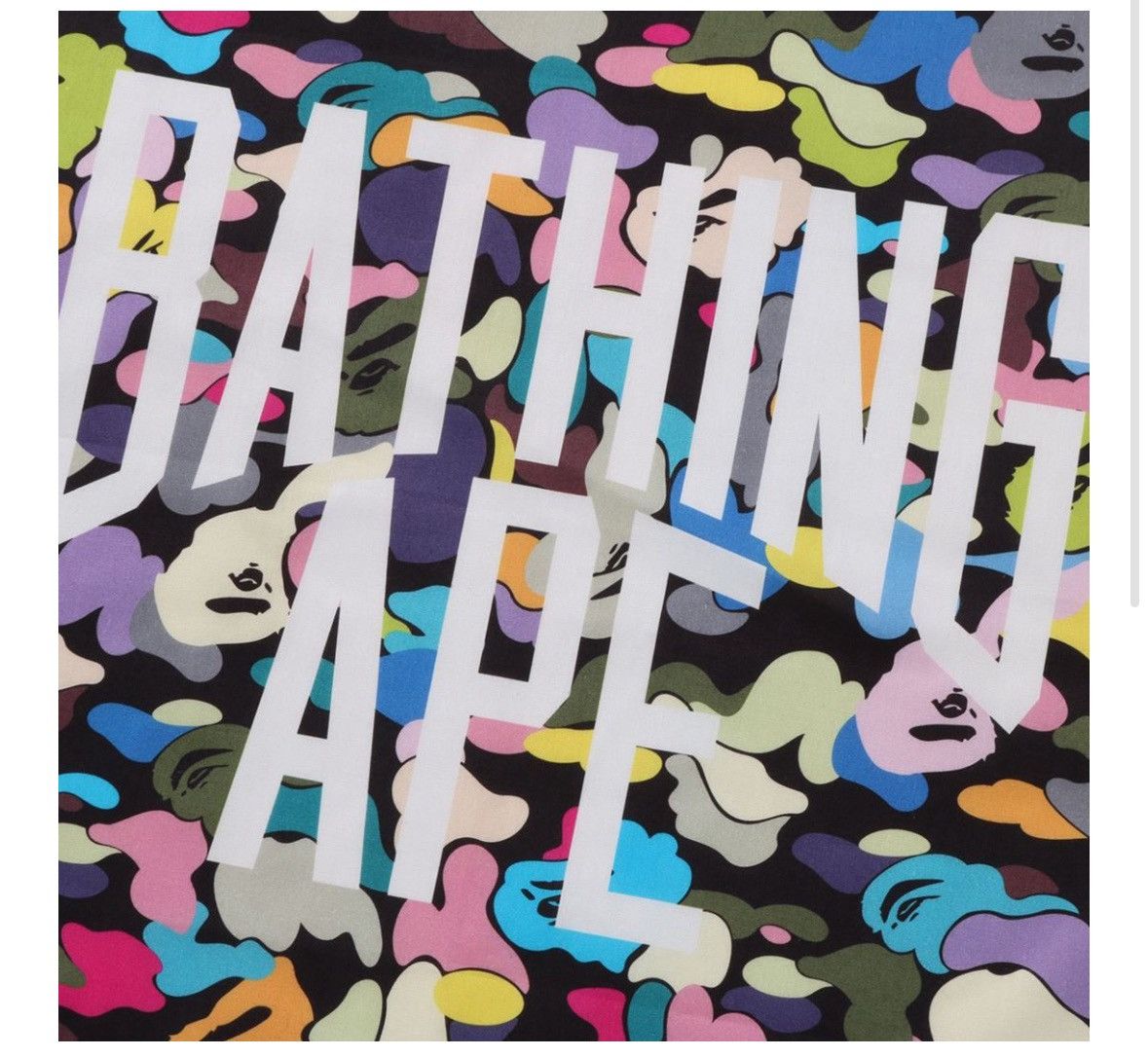 Bape A BATHING APE MULTI CAMO NYC LOGO BANDANA Size ONE SIZE - 5 Thumbnail
