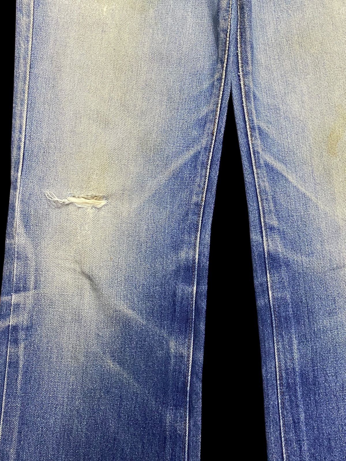 Big John Vintage Big John Mud Wash Distressed Loose Jeans Size US 29 - 7 Thumbnail