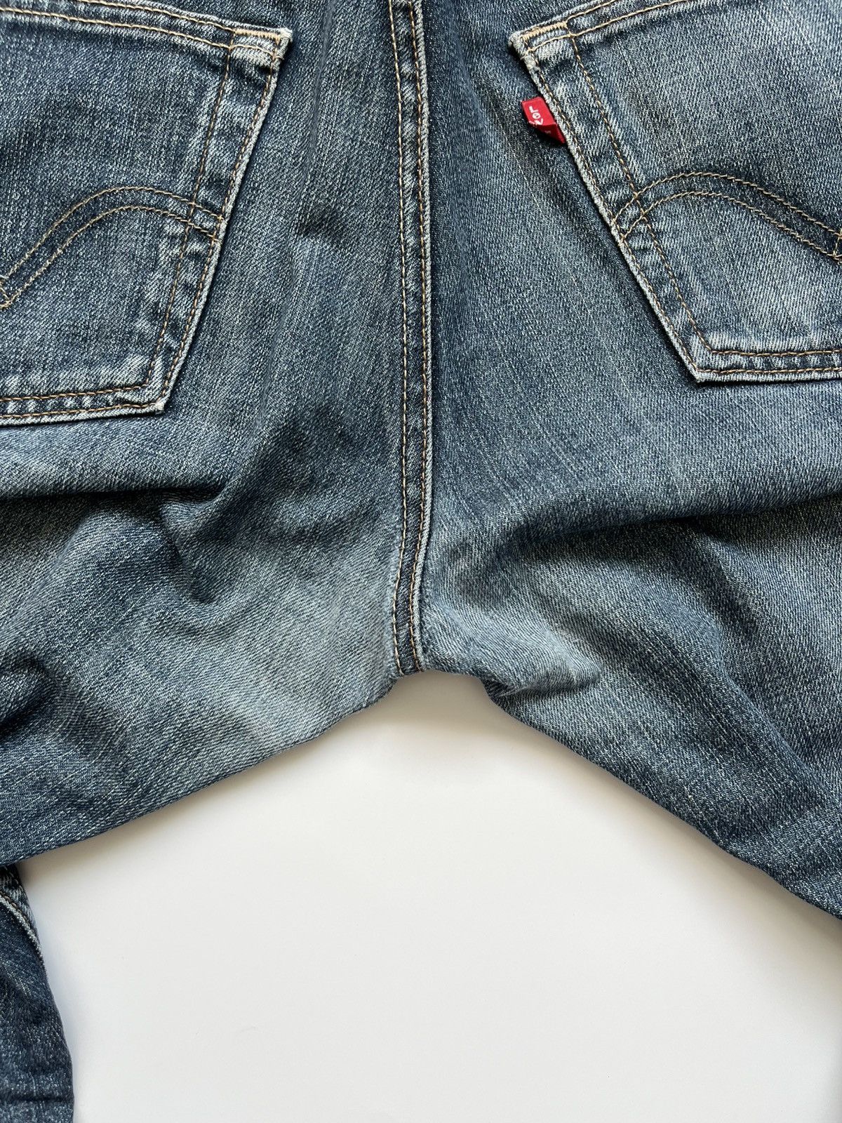 Levi's Vintage Clothing Y2K Levis 527 Bootcut Jeans “Low Bootcut” Vintage Size US 34 / EU 50 - 5 Thumbnail