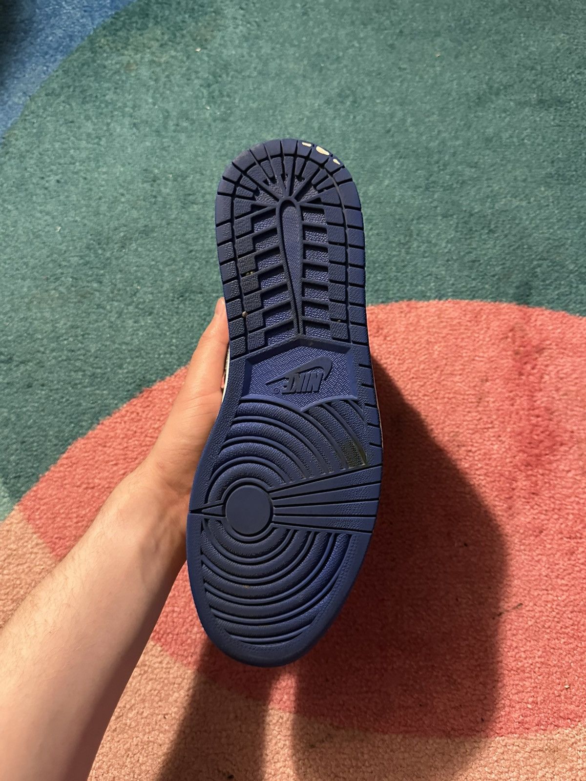 Jordan Brand Air Jordan 1 Retro High Game Royal Fragment Custom Size US 11.5 / EU 44-45 - 7 Thumbnail