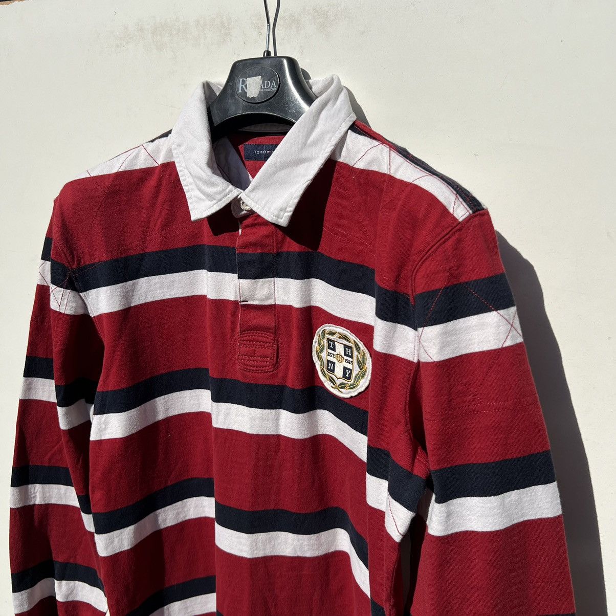 Tommy Hilfiger Tommy Hilfiger rugby sweatshirt long sleeve Size US XL / EU 56 / 4 - 3 Thumbnail