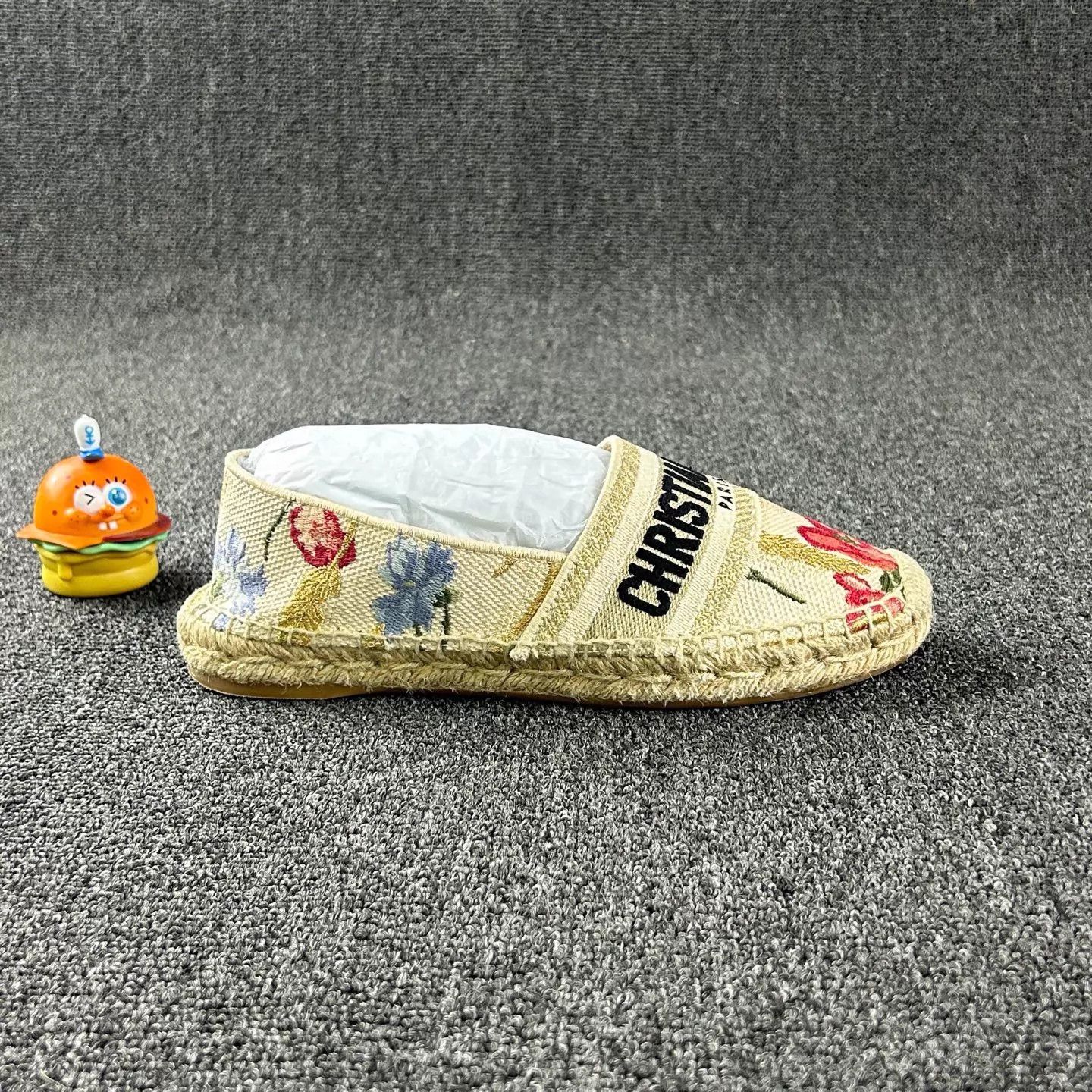 Dior Dior Granville Floral Embroidered Boat Shoes 36.5 Size US 6 / IT 36 - 4 Thumbnail