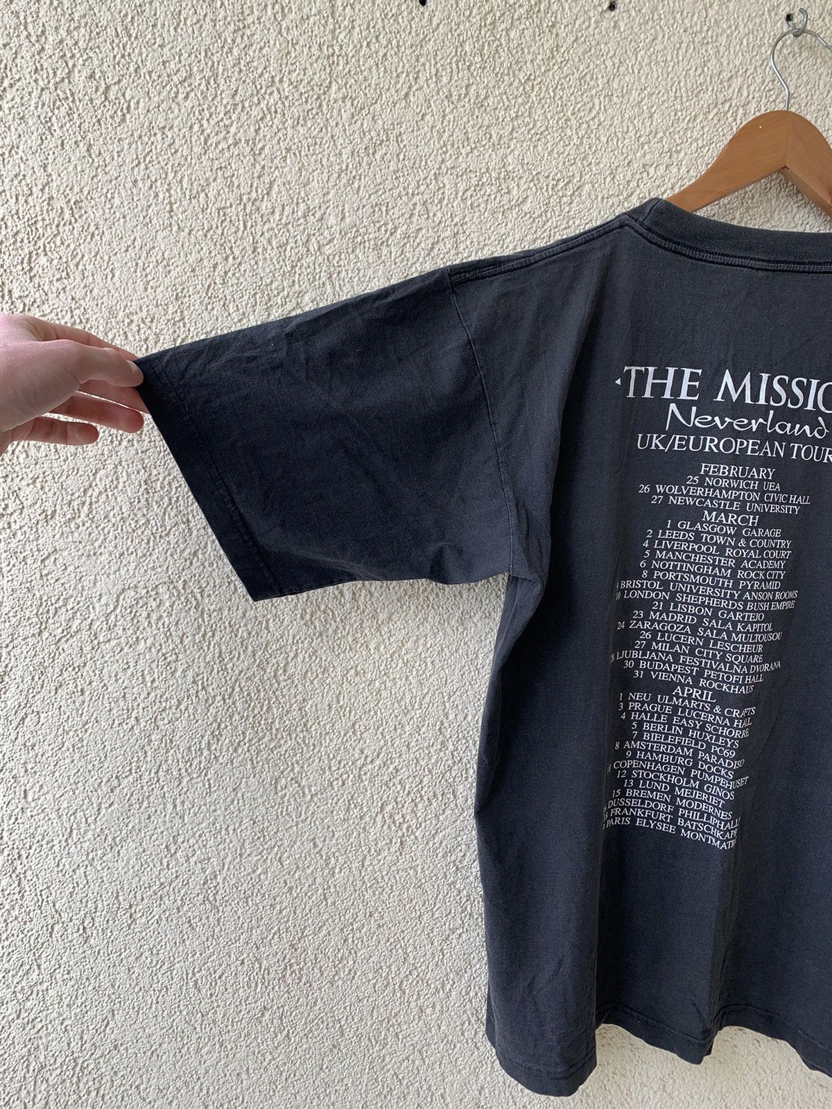 Band Tees × Vintage vintage The Mission band t shirt 1995 like Sisters Size US XL / EU 56 / 4 - 5 Thumbnail
