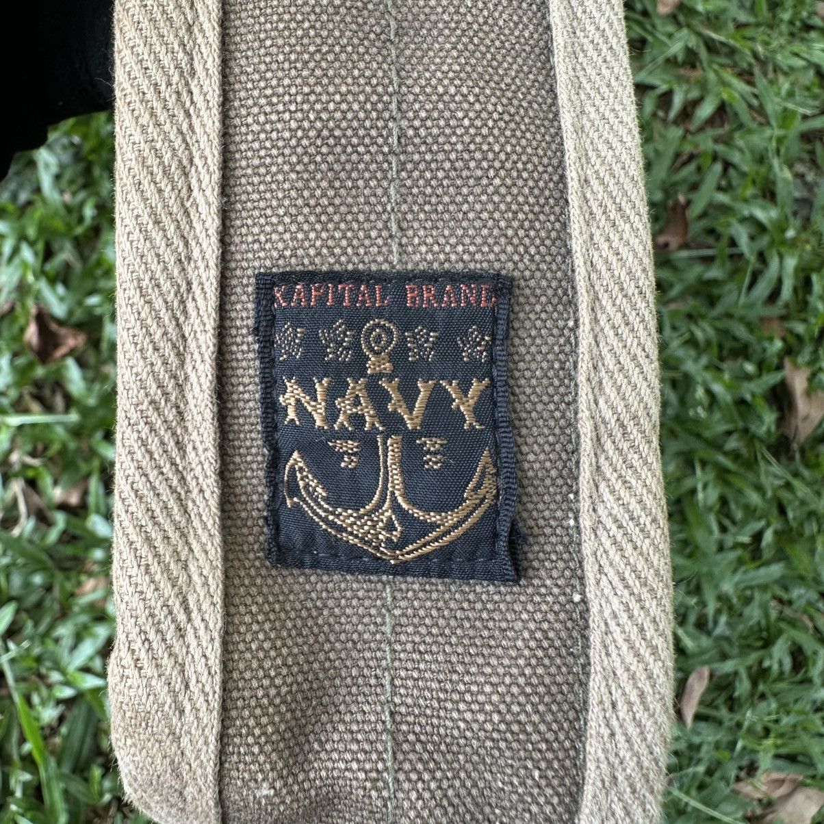 Kapital Kapital Archive Canvas Messenger Bag Khaki Japan Rare Size ONE SIZE - 8 Thumbnail