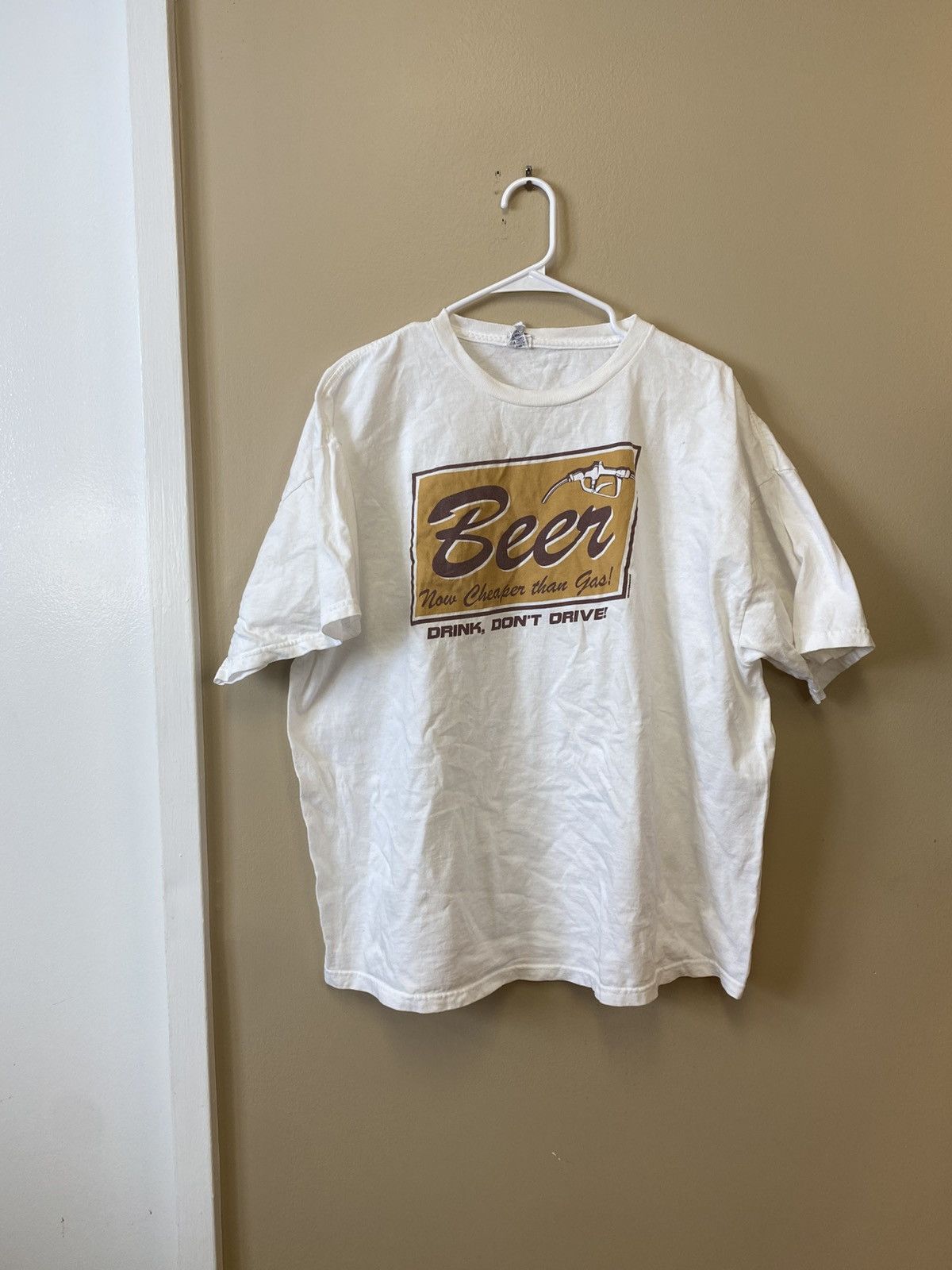 Other Delta Pro Weight Beer, Now Cheaper than Gas T-Shirt Size US XXL / EU 58 / 5 - 1 Thumbnail