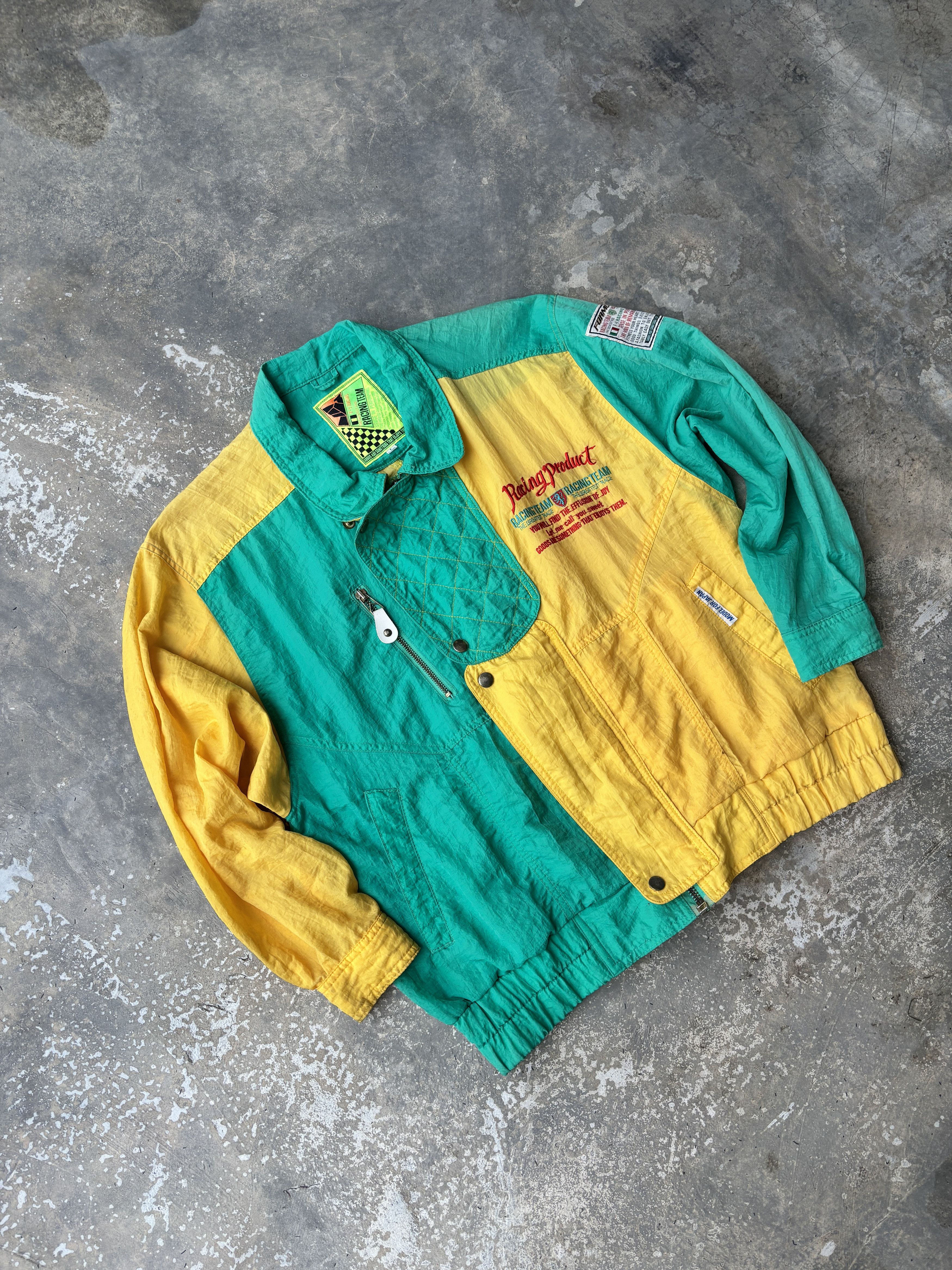 Formula 1 F1 Racing Team Japanese Vintage Motorsport Racing Jacket Size US L / EU 52-54 / 3 - 2 Thumbnail