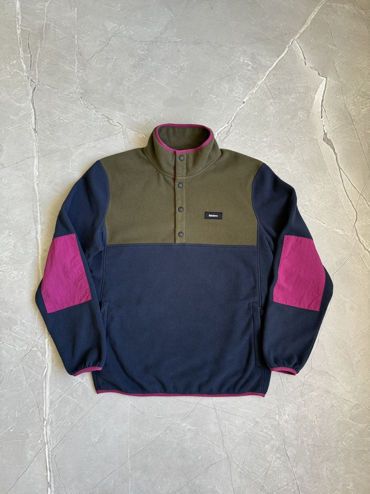 Finisterre Finisterre Color block Snap Fleece Pullover Size US M / EU 48-50 / 2 - 1 Thumbnail
