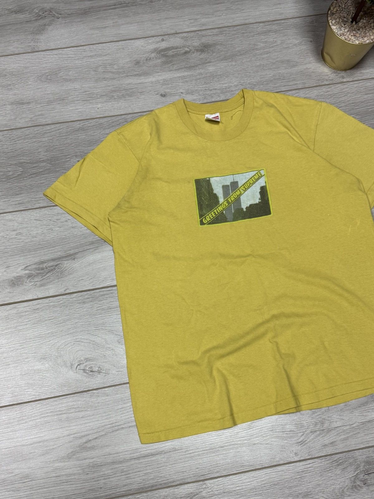 Supreme Supreme Greetings From Supreme Shirt Twin Towers USA Size US M / EU 48-50 / 2 - 9 Thumbnail