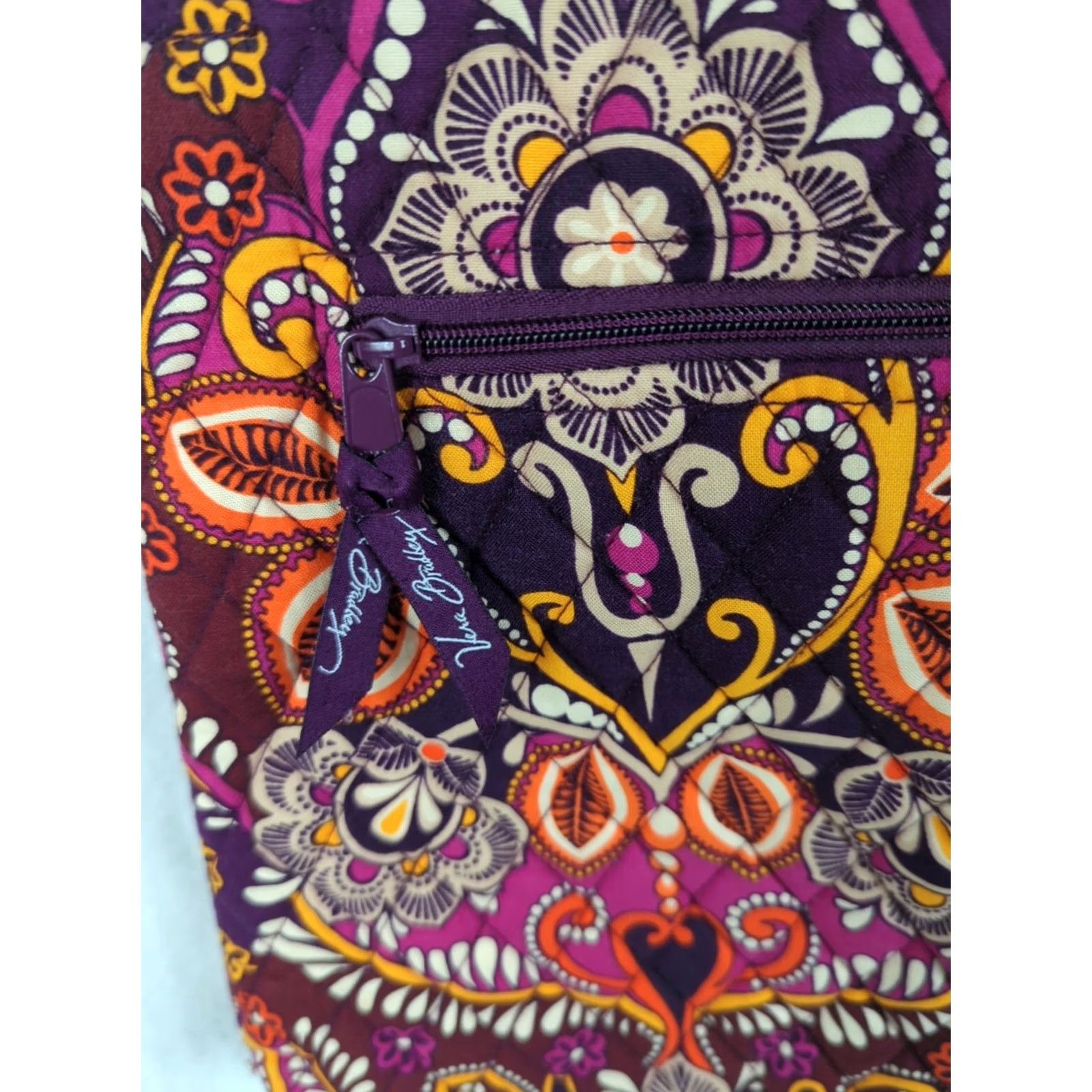 Vera Bradley VERA BRADLEY Safari Sunset Crossbody Purse Hipster Medium Multicolor Corduroy? Size ONE SIZE - 2 Thumbnail