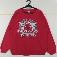 Hottertees Rare Vintage 90s Chicago Bulls Sweatshirt