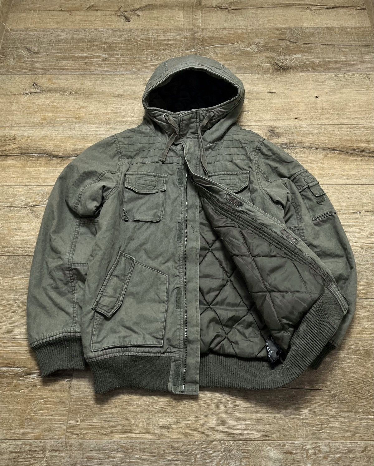 Japanese Brand Kanye West Playboi Carti Balenciaga Style Cargo Jacket 90s Size US M / EU 48-50 / 2 - 7 Thumbnail