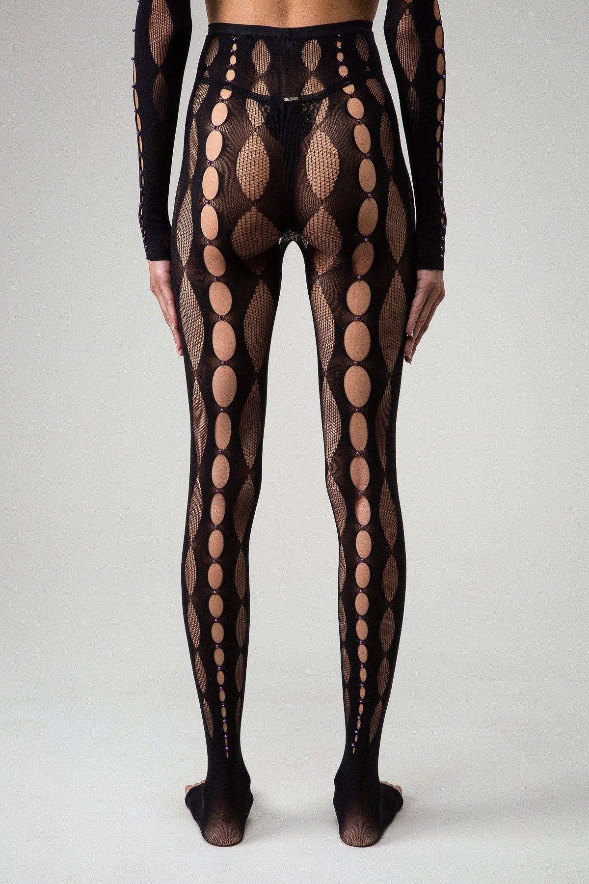RUIbuilt $230 RUI Size 2 Semi-Sheer Stockings Size ONE SIZE - 2 Thumbnail