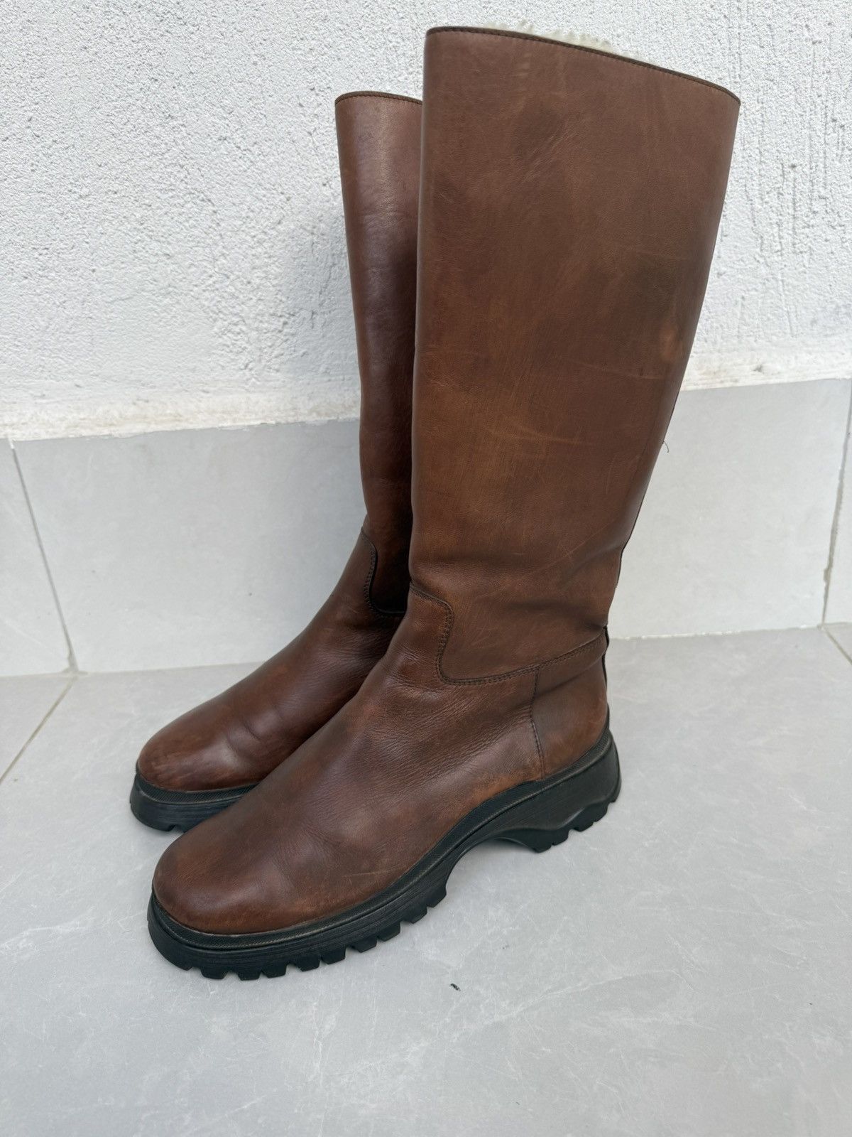 ❤️🔥Rare lug sole boots