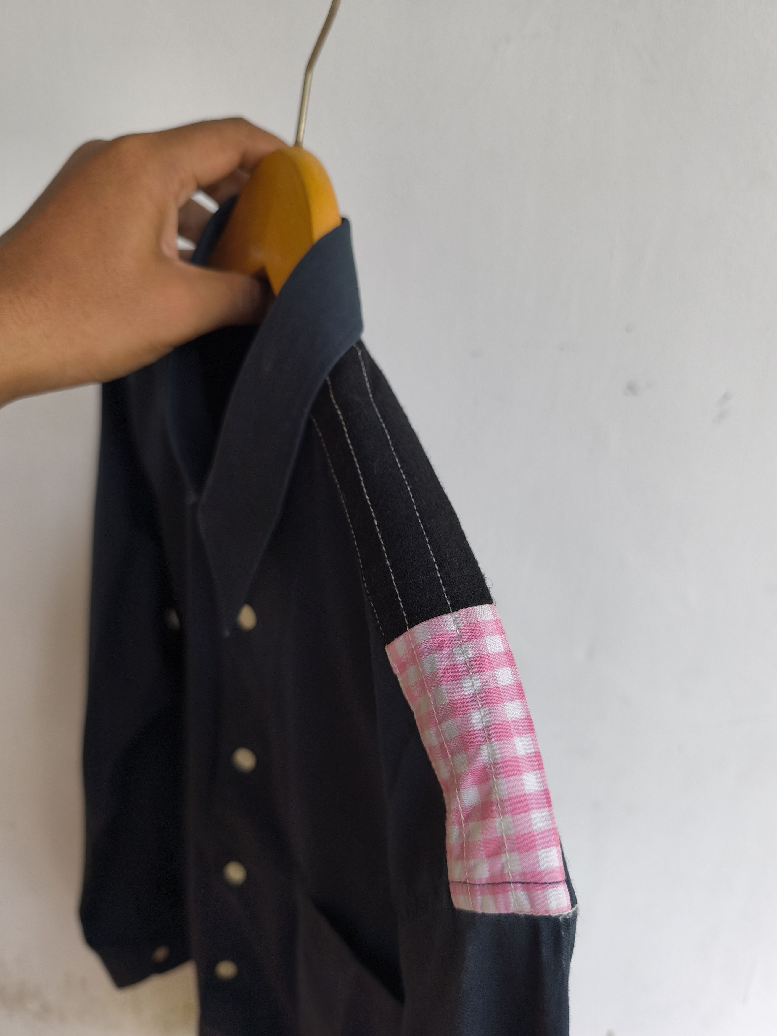 Comme des Garcons Homme Comme des Garcons homme plus patchwork shirt Size US L / EU 52-54 / 3 - 5 Thumbnail