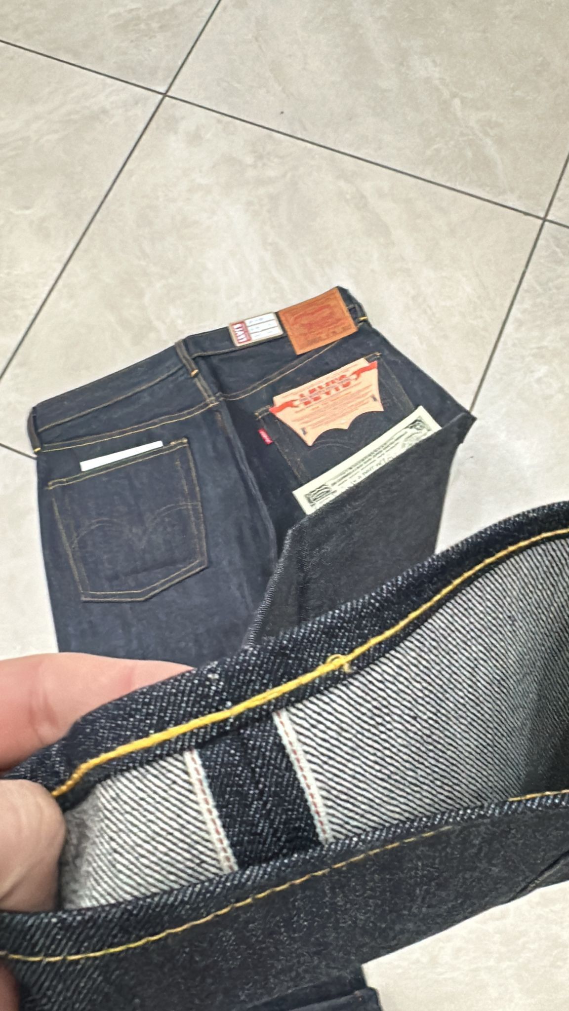 Levi's Vintage Clothing LVC Levi's Vintage Clothing 1944 S501 Perfect Imperfections Size US 36 / EU 52 - 5 Thumbnail