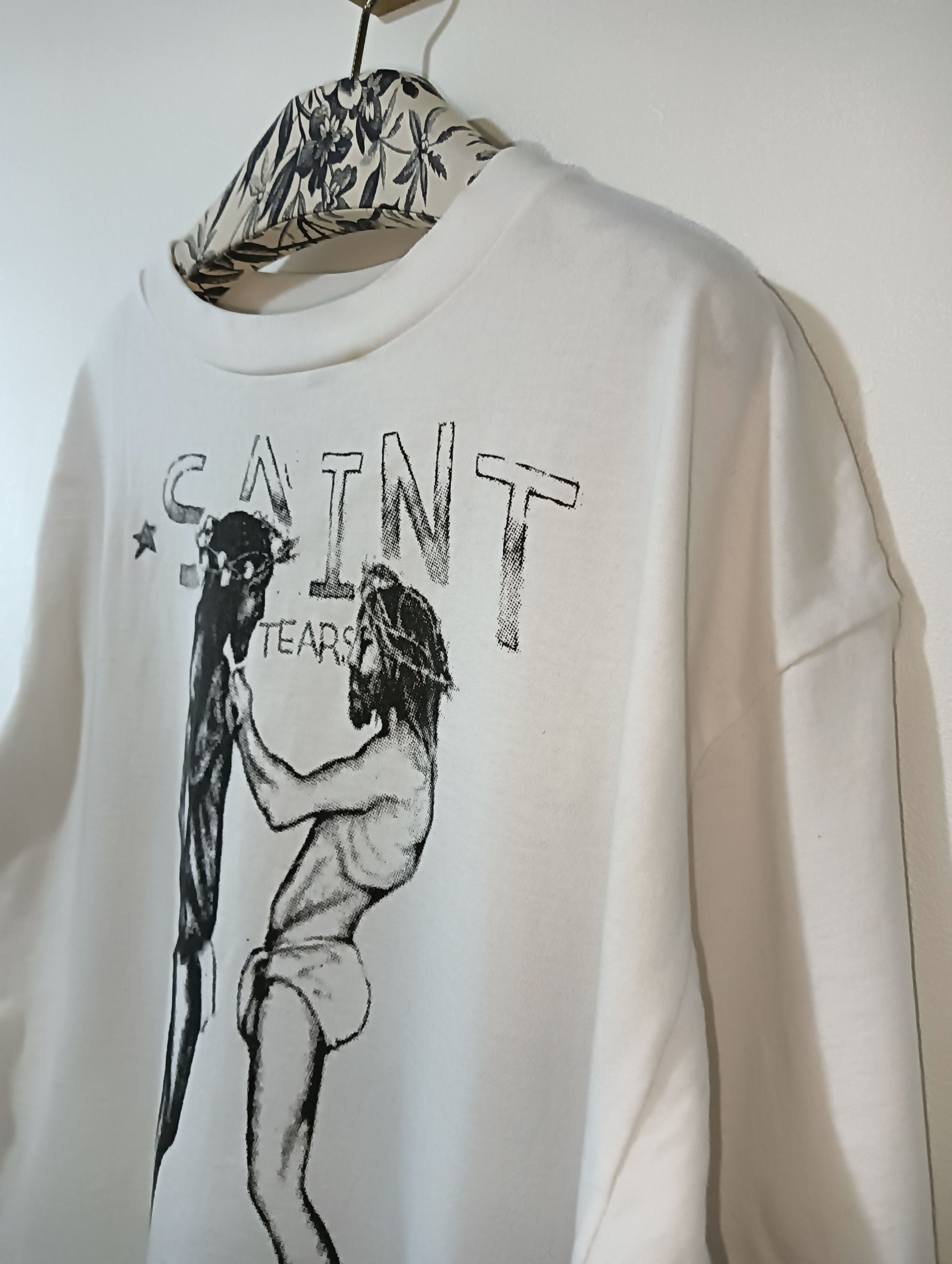 DENIM TEARS × Saint Michael Saint Tears Tee Size US XL / EU 56 / 4 - 3 Thumbnail