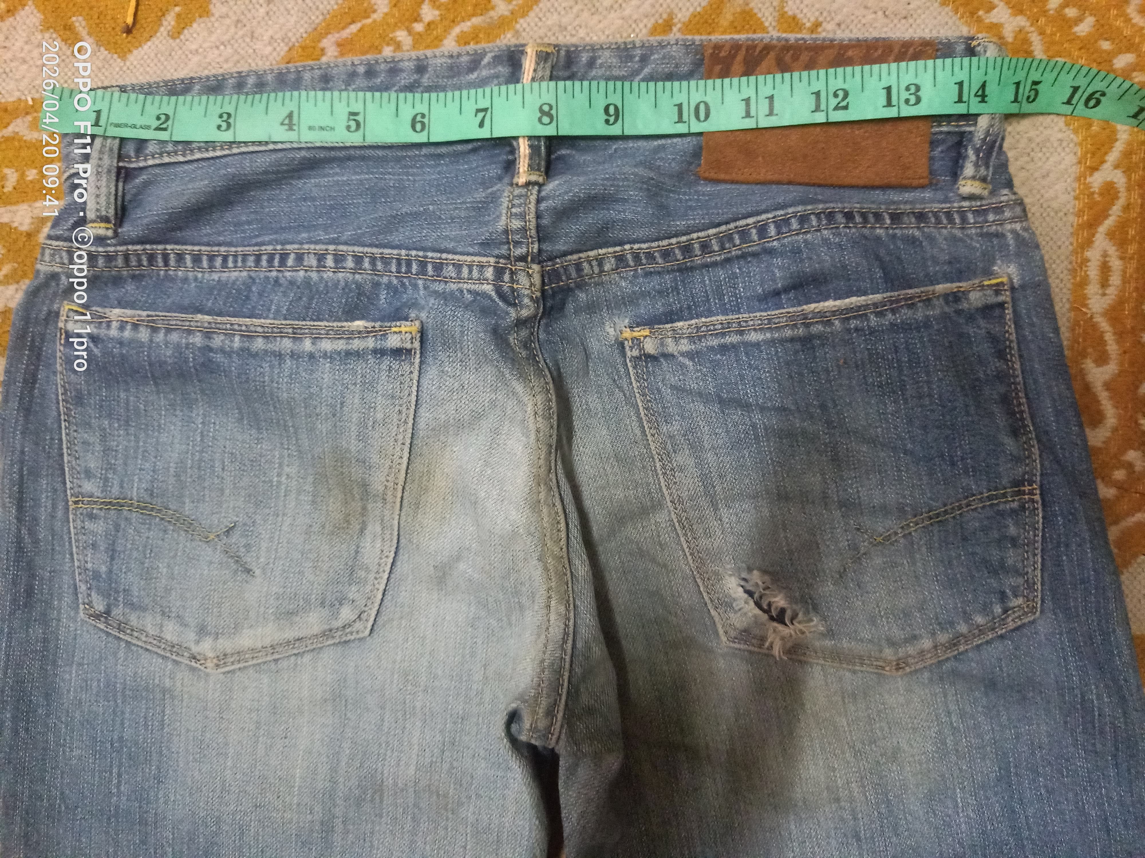 Hysteric Glamour 💥 Hystric Glamour Selvedge Flare Denim 💥 Size US 28 / EU 44 - 6 Thumbnail
