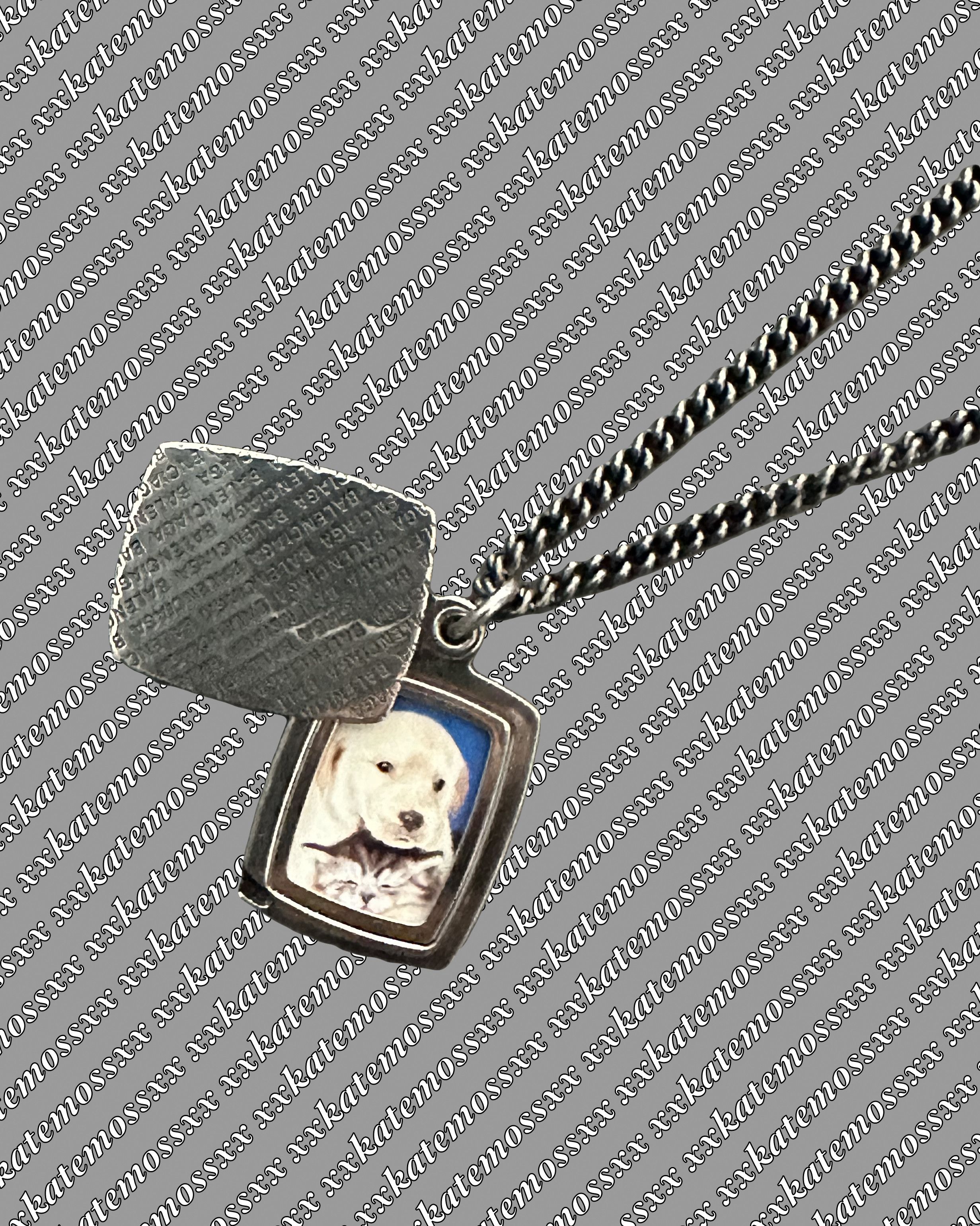 Balenciaga Balenciaga Puppy Photo Locket Necklace Size ONE SIZE - 2 Thumbnail