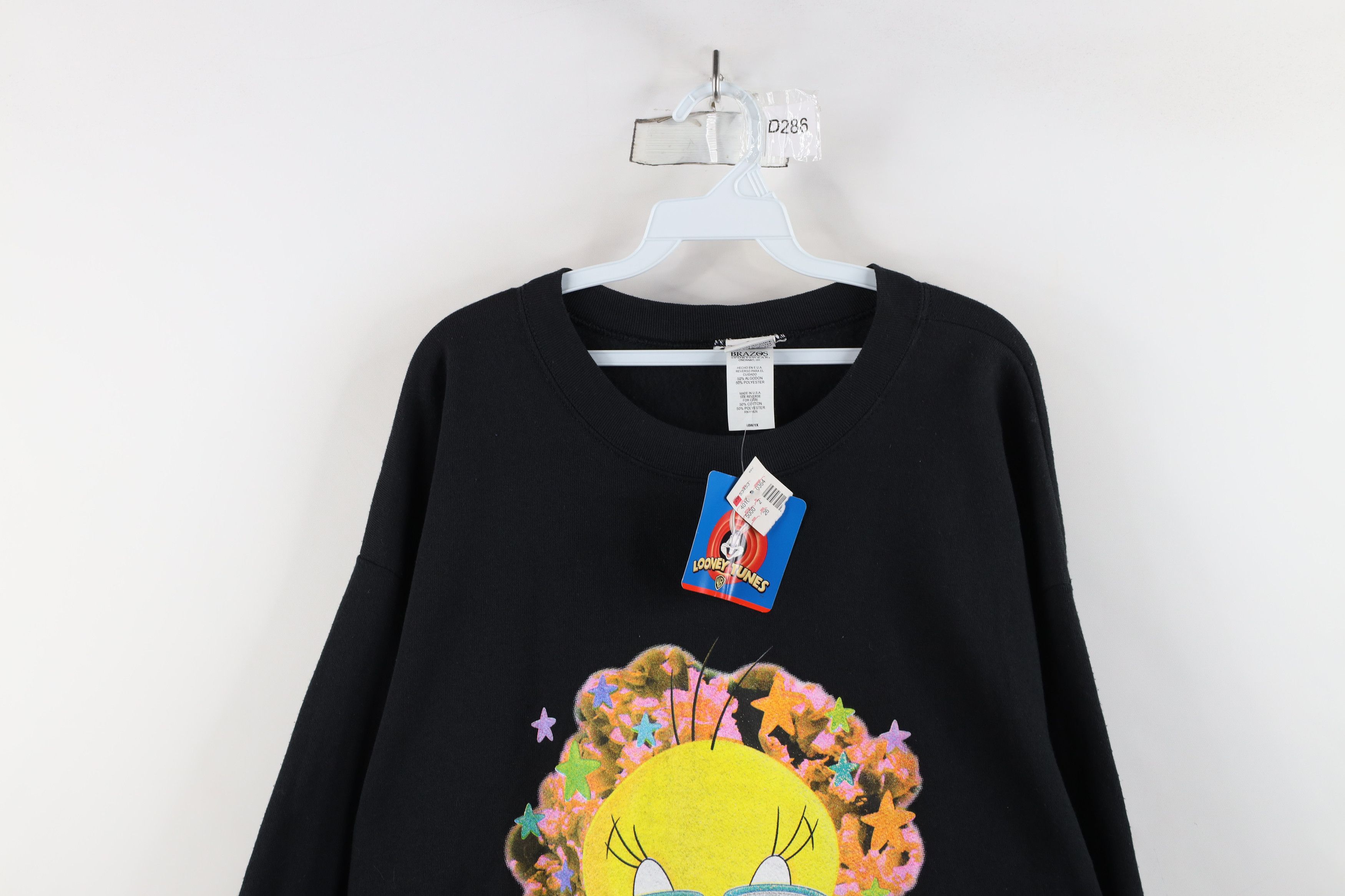 Vintage Deadstock Vintage 90s Looney Tunes Bird Sweatshirt USA Size XL / US 12-14 / IT 48-50 - 2 Thumbnail