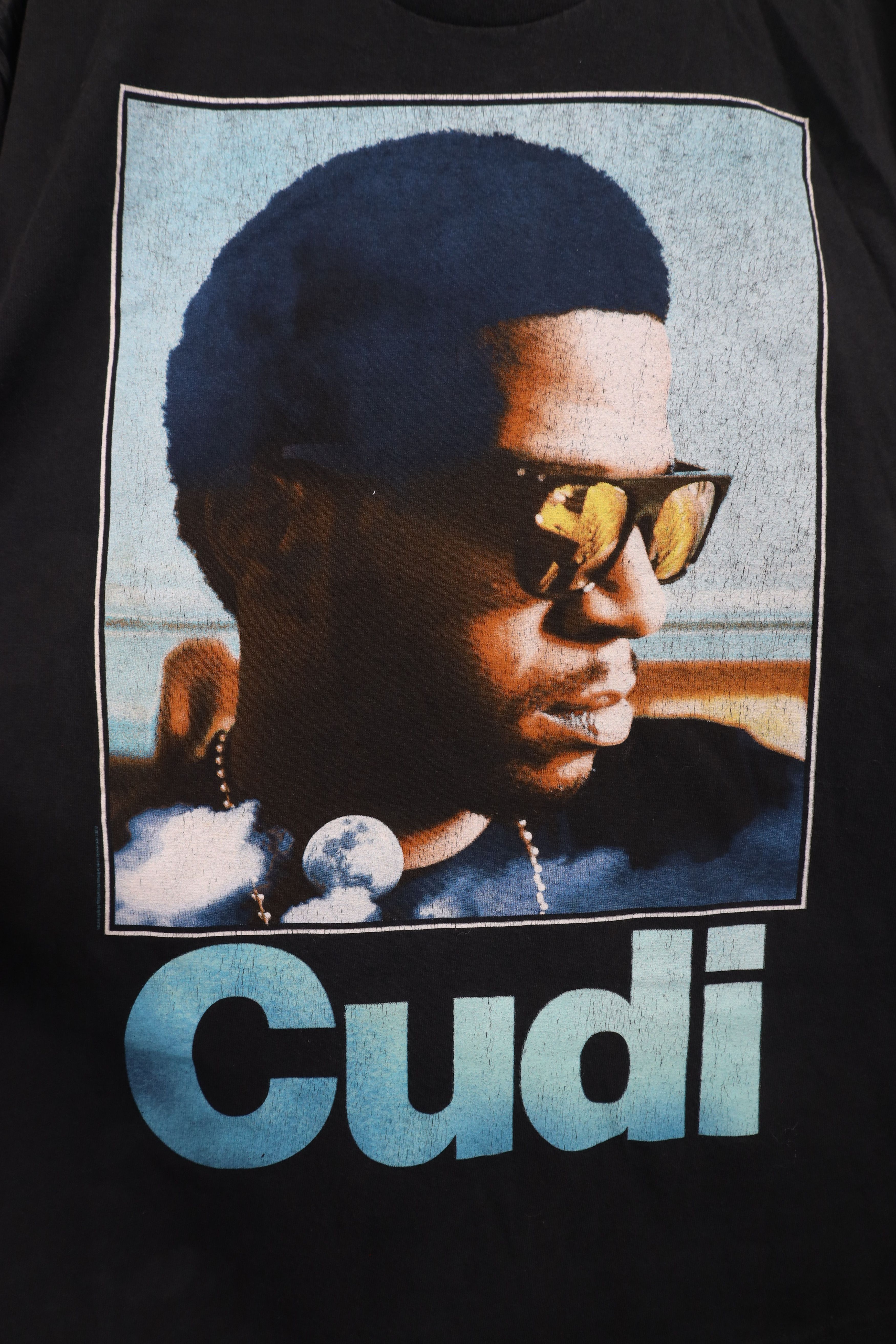 Vintage Vintage Y2K Kid Cudi Hip Hop Rap Tee T-Shirt Black Cotton Size US L / EU 52-54 / 3 - 4 Thumbnail