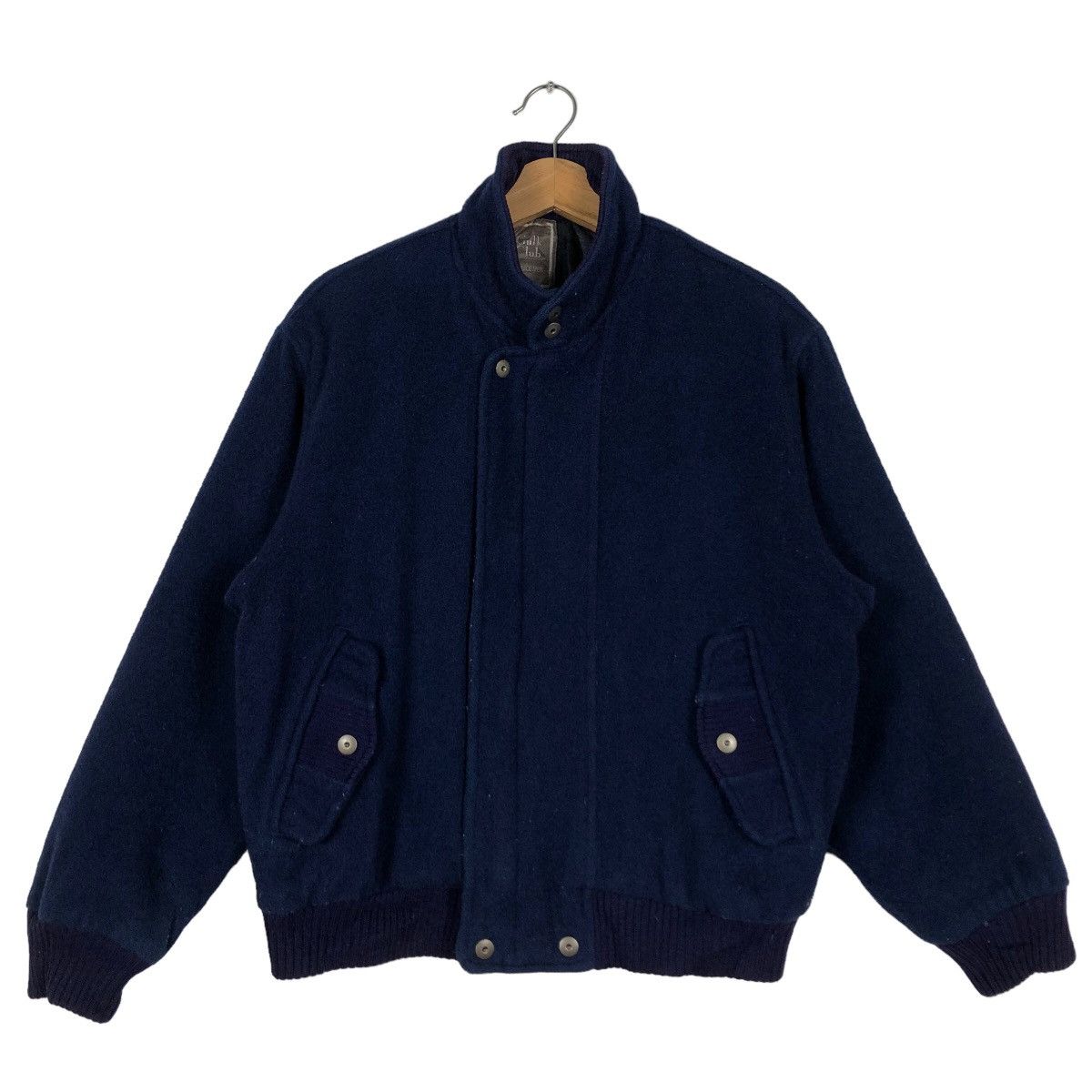Issey Miyake 🔥Gulk Club Wool Bomber Jacket Herringbone Fly Double Breast Size US M / EU 48-50 / 2 - 2 Thumbnail