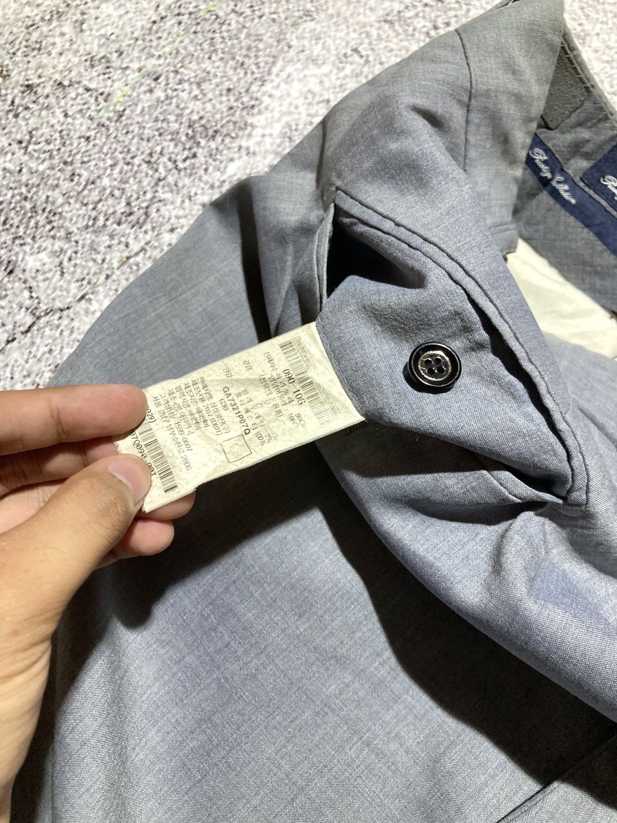 Vintage Vintage Galaxy Collection Fabric Made by Loro Piana Trousers Size US 34 / EU 50 - 19 Thumbnail