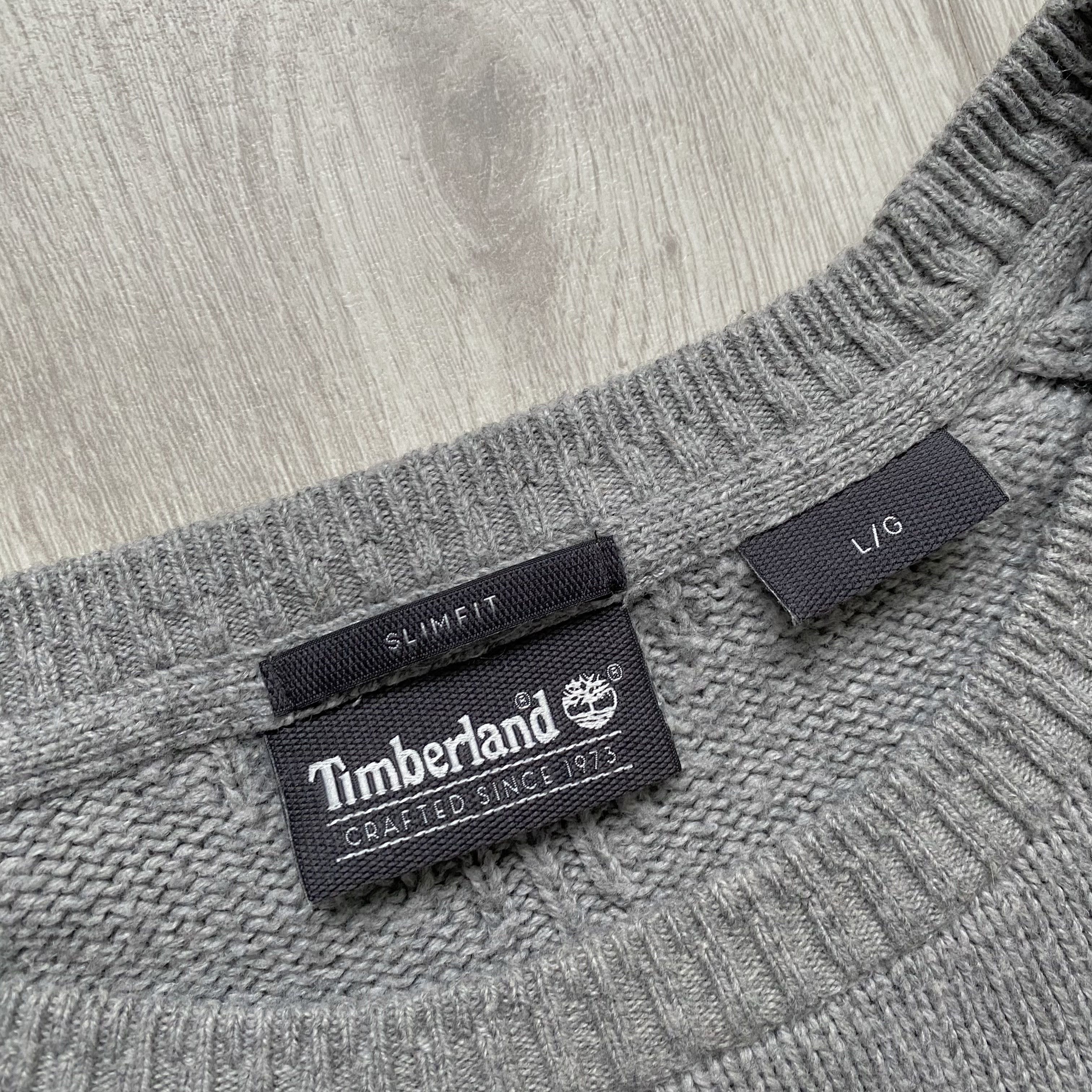 Timberland Vintage Timberland Wool Knited Sweater Big Logo Y2k Opium Size US L / EU 52-54 / 3 - 6 Thumbnail