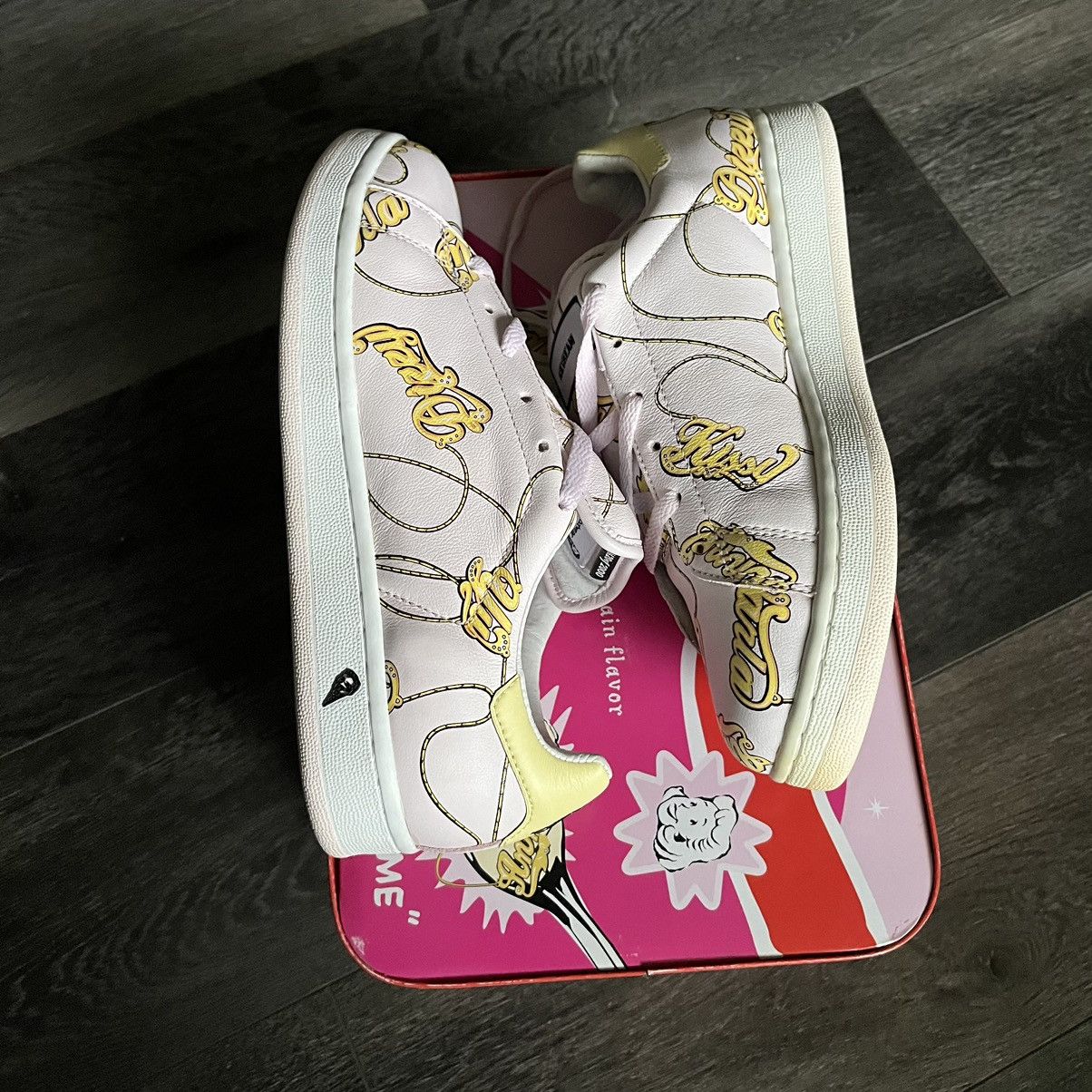 Pharrell RARE OG BBC ICE CREAM REEBOK NAME CHAIN BOUTIQUE LOW SHOES Size US 9 / IT 39 - 3 Thumbnail