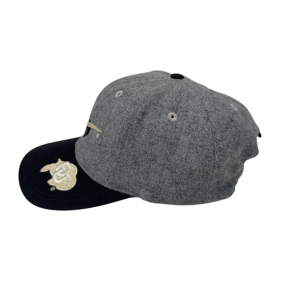 Nike VTG Nike Colorado Buffaloes Snapback Hat Wool NCAA Football Size ONE SIZE - 2 Thumbnail