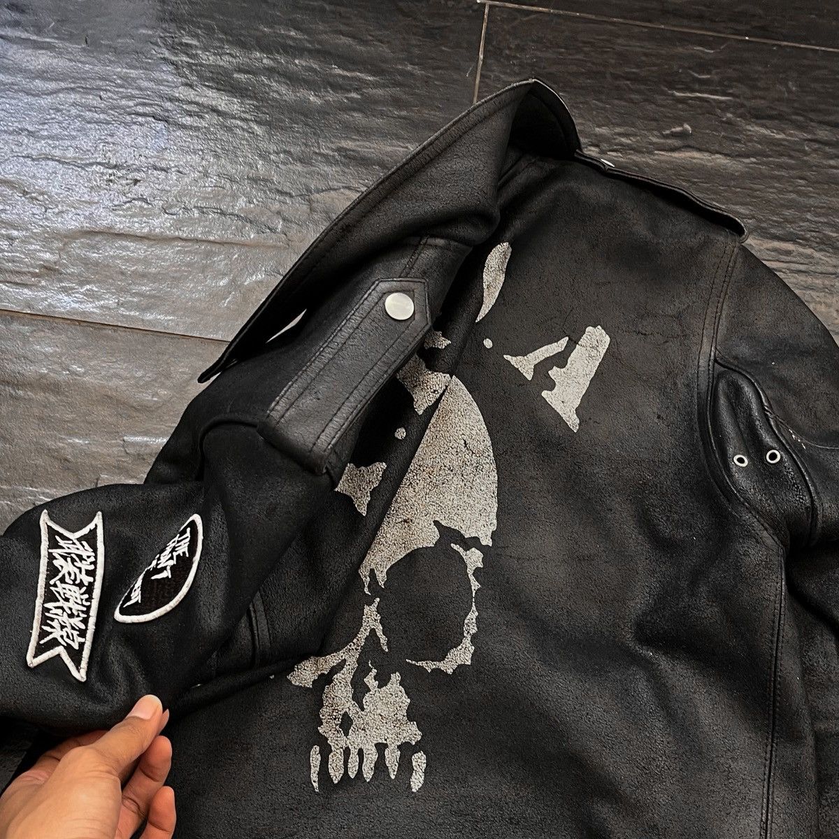 Japanese Brand TFOA LEATHER JACKET TAKUMI 7th GENERATION Size US S / EU 44-46 / 1 - 2 Thumbnail