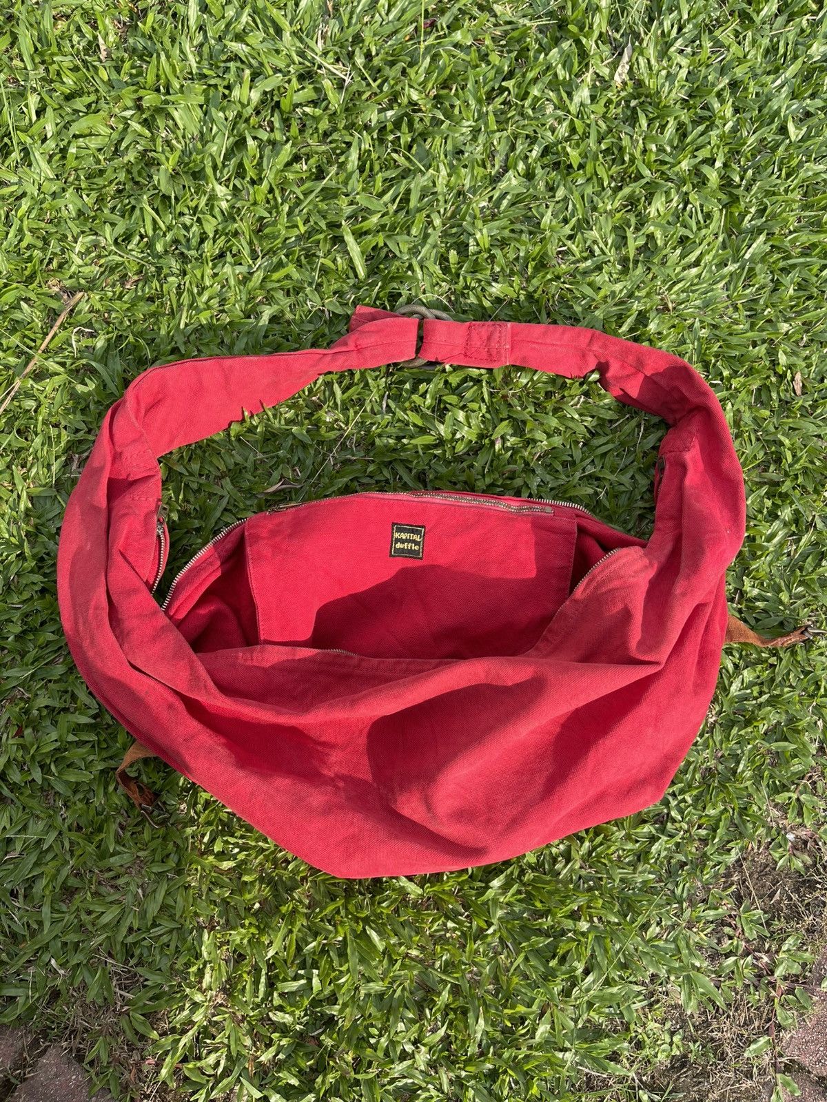 Kapital Kapital Duffle Canvas Bag Size ONE SIZE - 3 Thumbnail