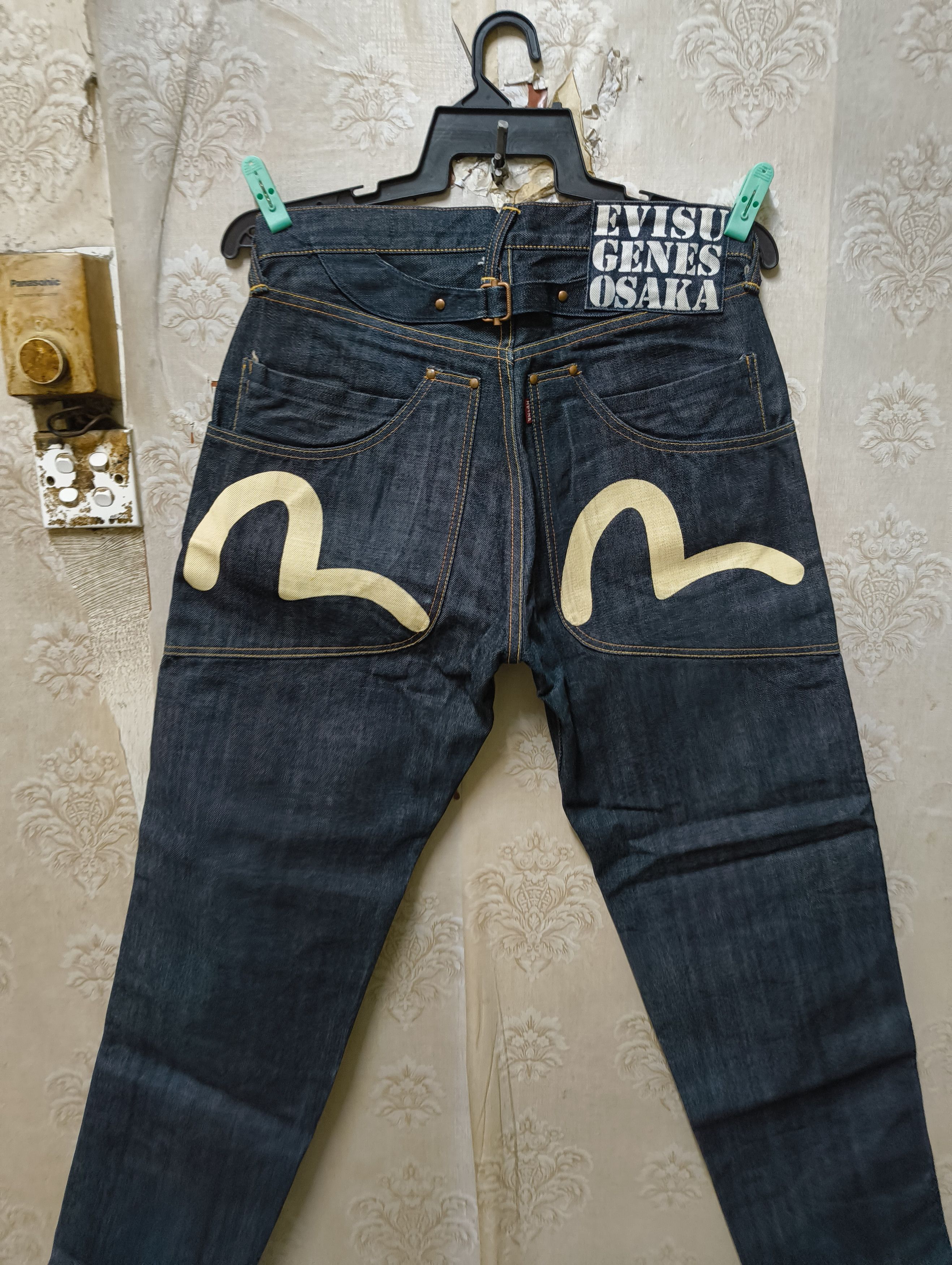 Evisu EVISU BUSHPANT SELVEDGE DENIM BAGGY FIT Size US 32 / EU 48 - 10 Thumbnail