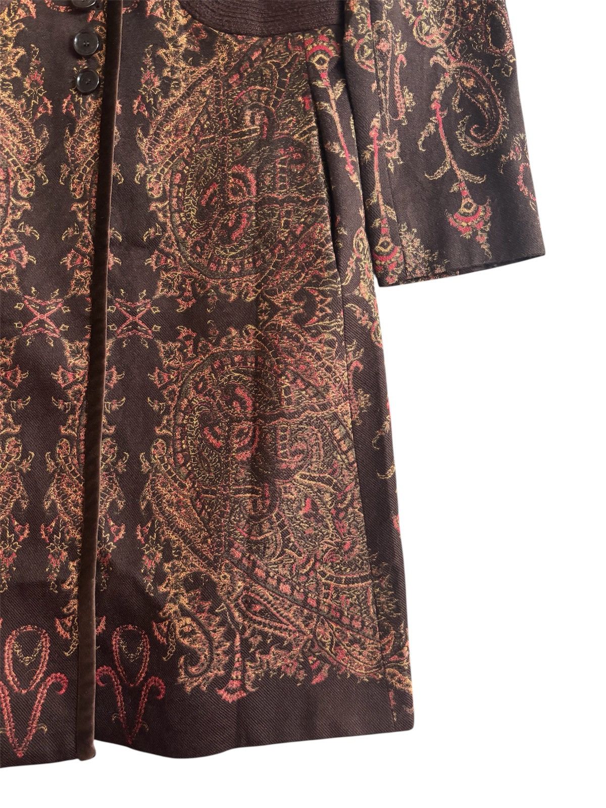 Etro Etro Paisley Embroidery Coat Size M / US 6-8 / IT 42-44 - 6 Thumbnail