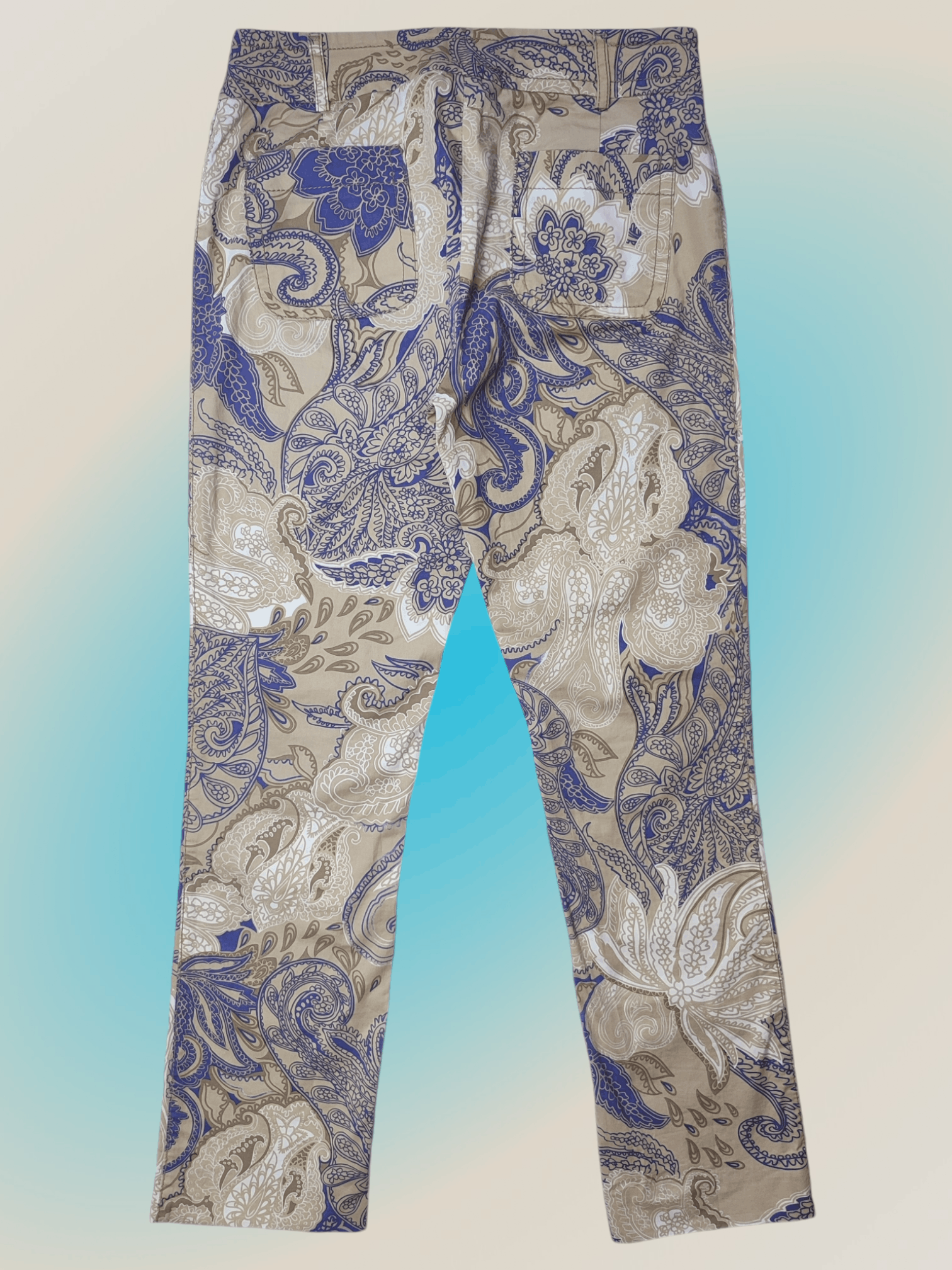 Etro Etro Paisley Trousers Pants Size 28" / US 6 / IT 42 - 4 Thumbnail